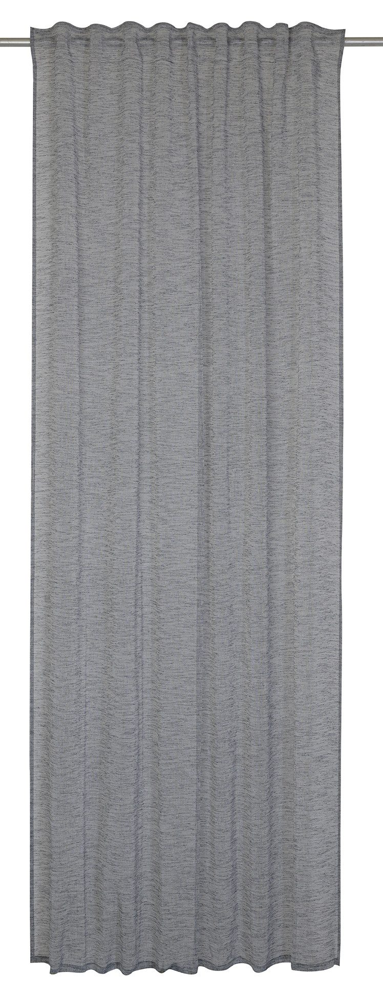 ELBERSDRUCKE Vorhang Vorhang mit verdeckten Schlaufen Liem anthrazit 255x14 günstig online kaufen