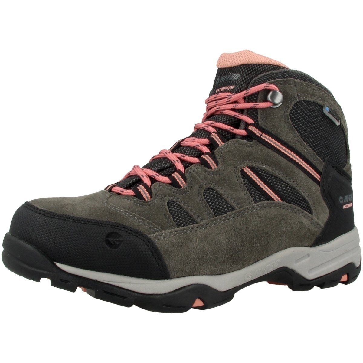 work Waterproof Hi-Tec Verstärkte Bandera Ferse Outdoorschuh grau HI-TEC Damen II