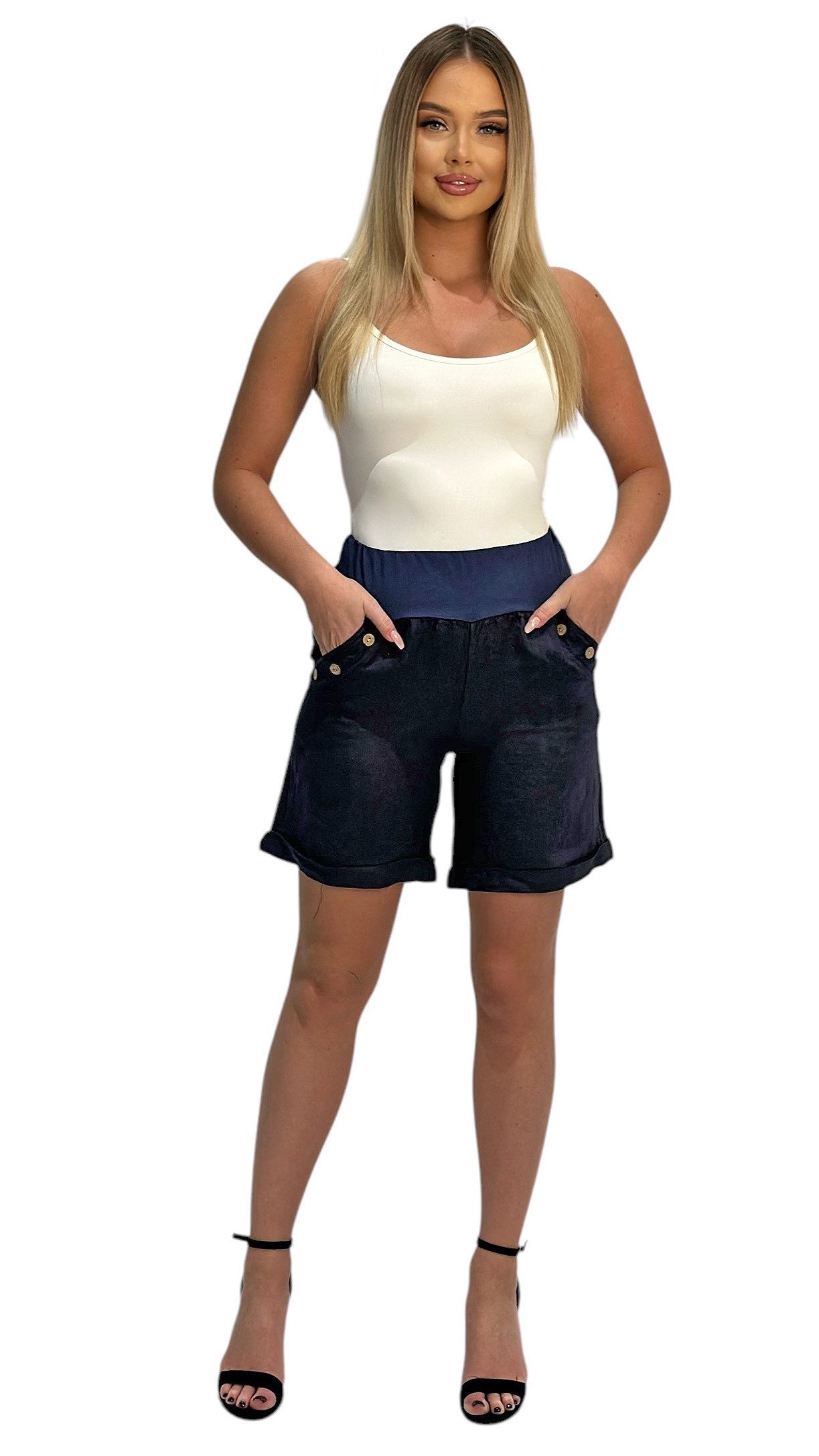 Mississhop Leinenhose 100 % Leinen Damen günstig online kaufen