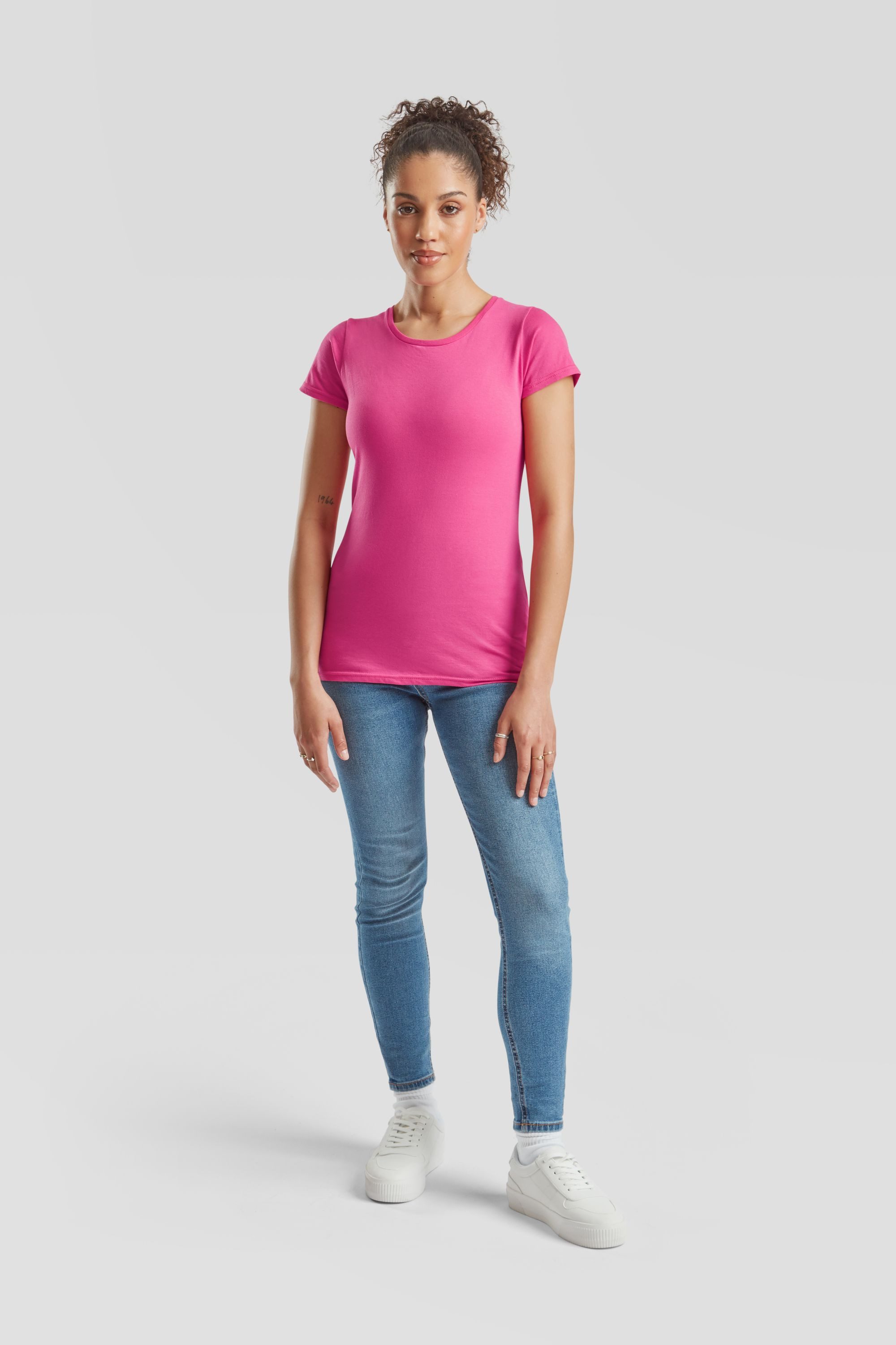 Fruit of the Loom Rundhalsshirt Ladies Iconic 150 T-Shirt günstig online kaufen