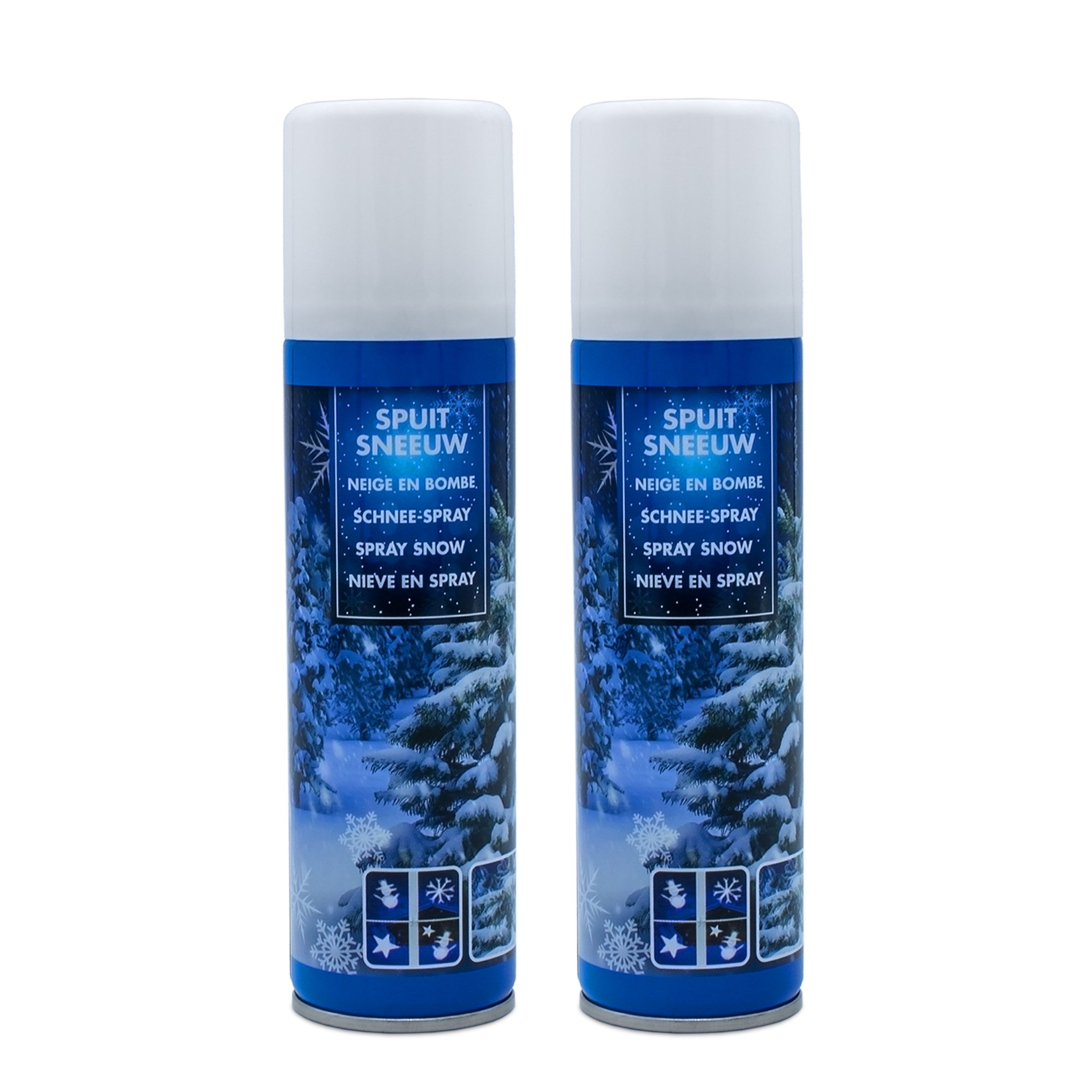 Spetebo Fensterdekoration 2er Set Weihnachts Schnee Spray 150 ml, inklusive günstig online kaufen