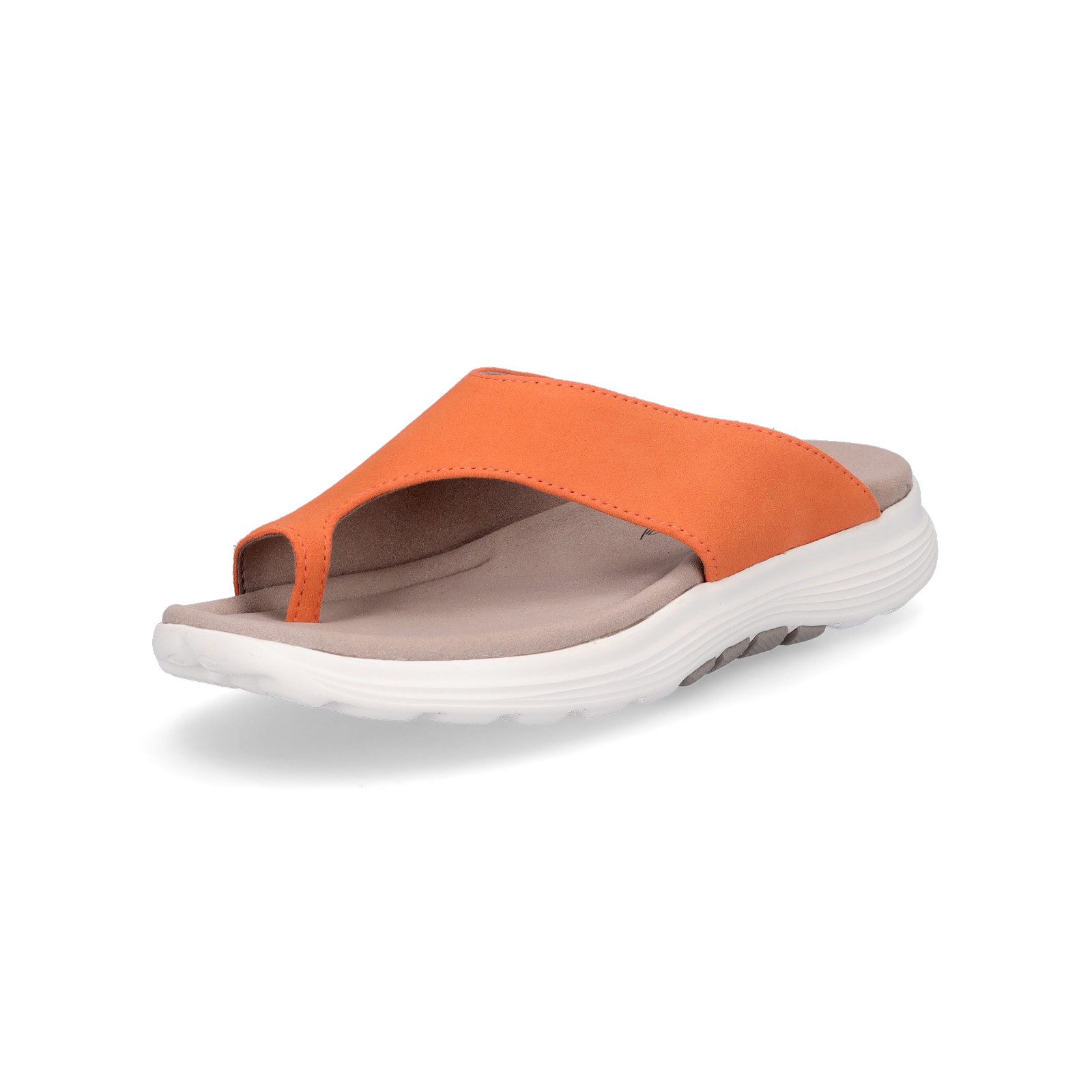 Gabor Rollingsoft Damen Pantolette orange Pantolette