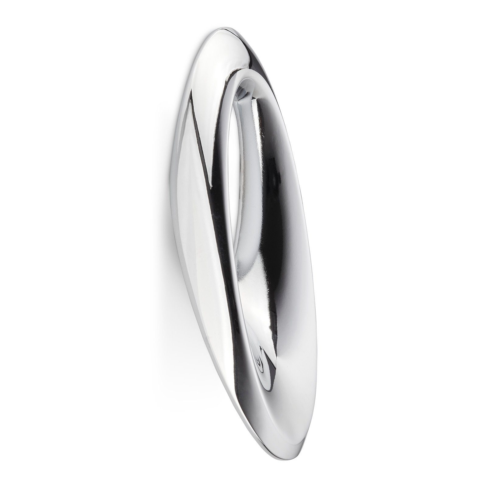 SO-TECH® Möbelgriff SW63 BA 32 mm Chrom poliert Designgriff oval, Griff Schrankgriff Schubladengriff - incl. Schrauben – Bild 5 von 5