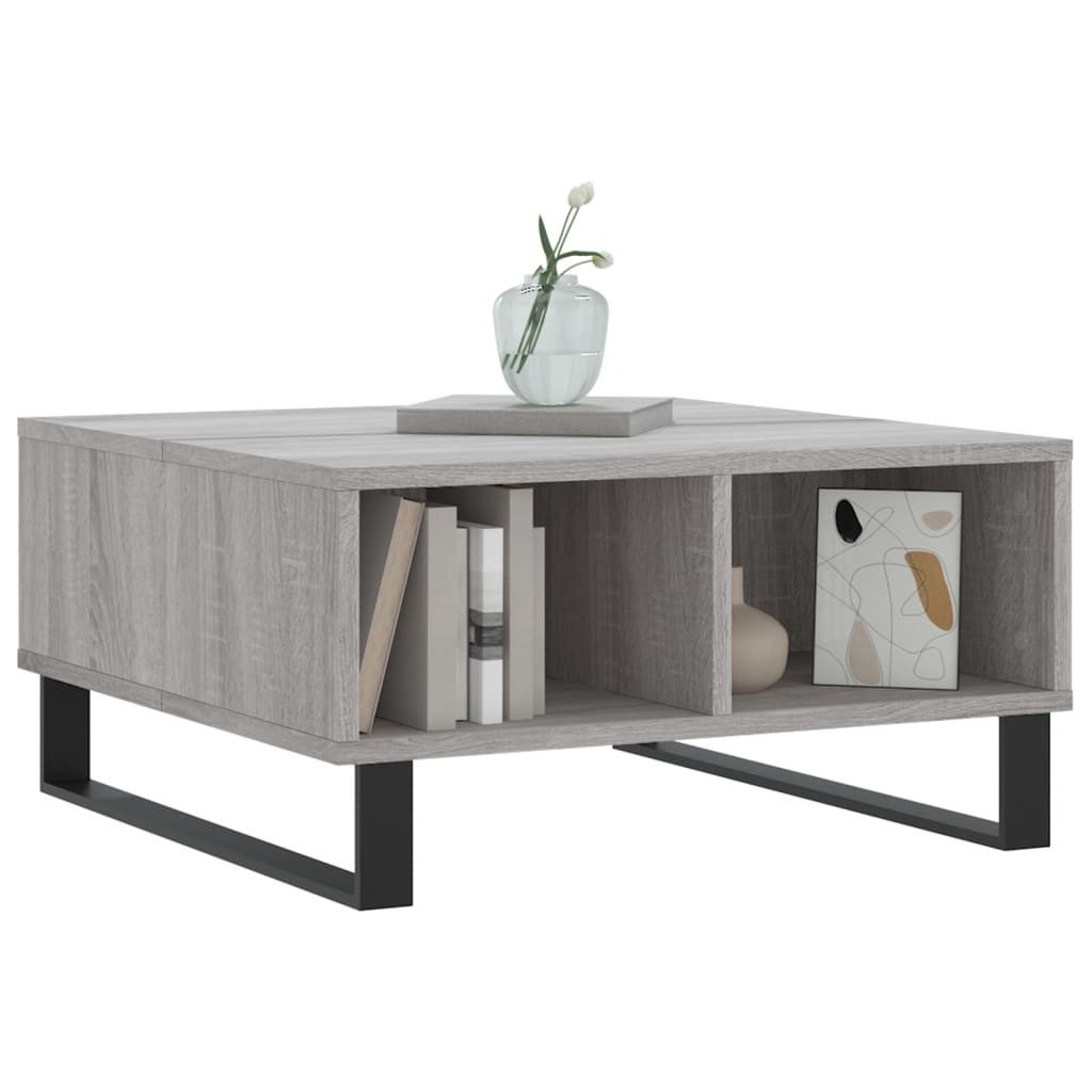 vidaXL Couchtisch Couchtisch Grau Sonoma 60x60x30 günstig online kaufen