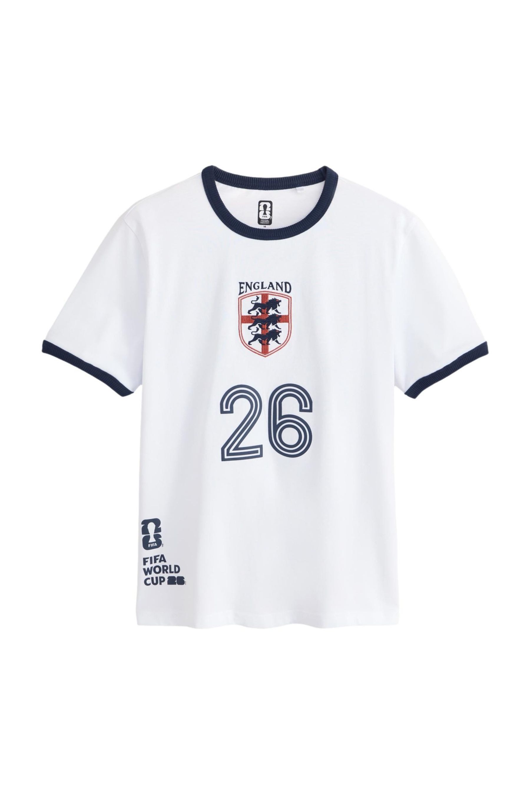 T-Shirt Fußball-T-Shirt mit Ringerrücken