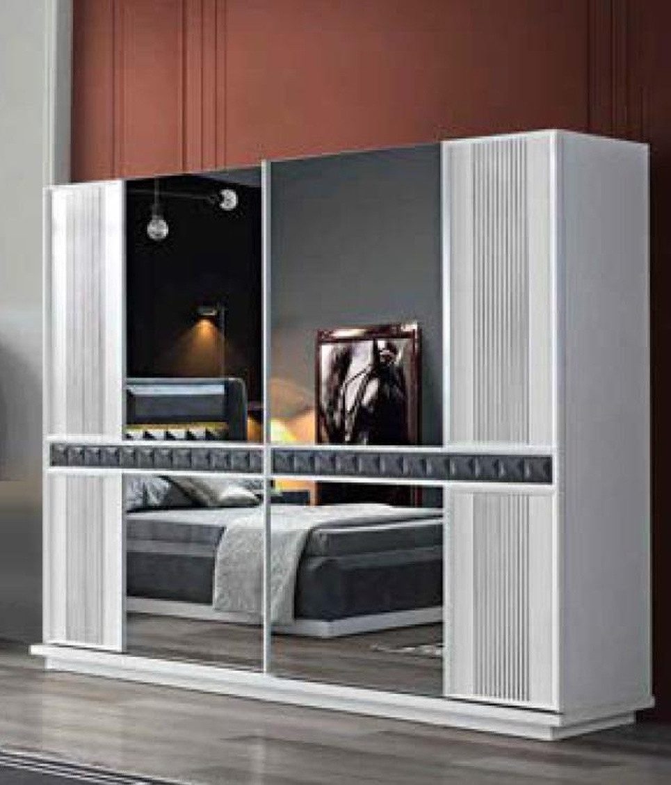 JVmoebel Kleiderschrank Schrank Holz Schränke Möbel Schlafzimmer Weiß Weiß Made in Europa. Reduzierter Preis € 3.129,00. Unverbindliche Preisempfehlung € 3.140,00