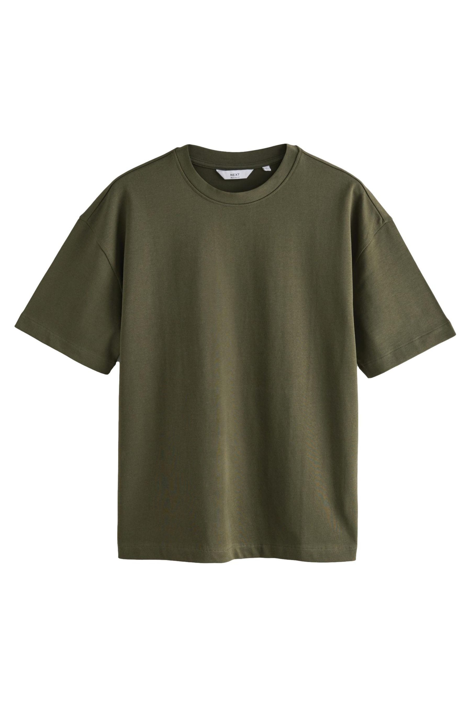 Next T-Shirt Schweres T-Shirt im Relaxed günstig online kaufen