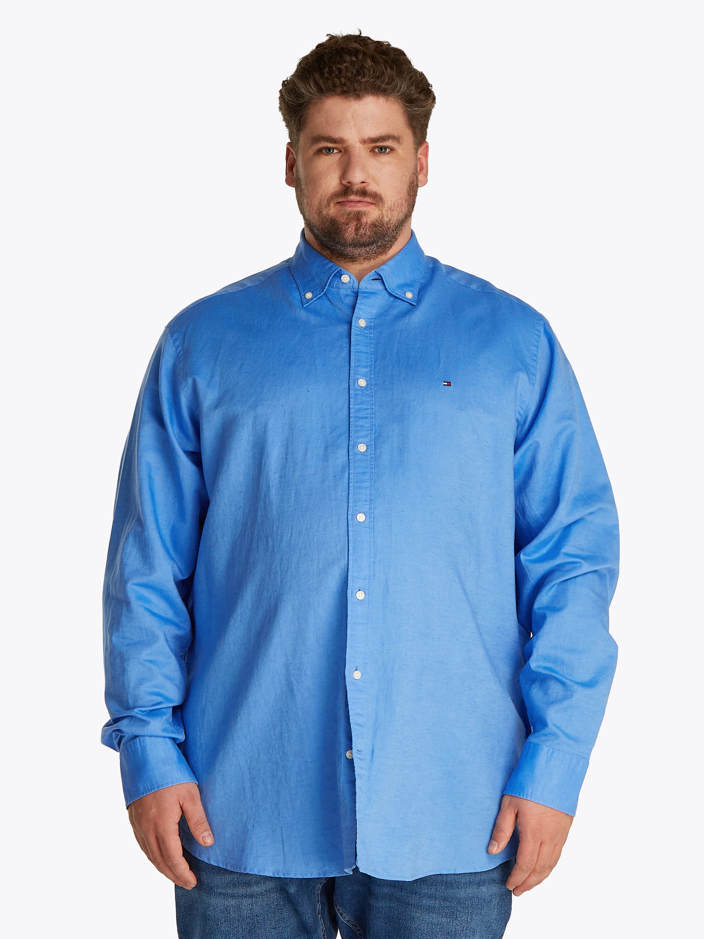 Tommy Hilfiger Big & Tall Langarmhemd günstig online kaufen