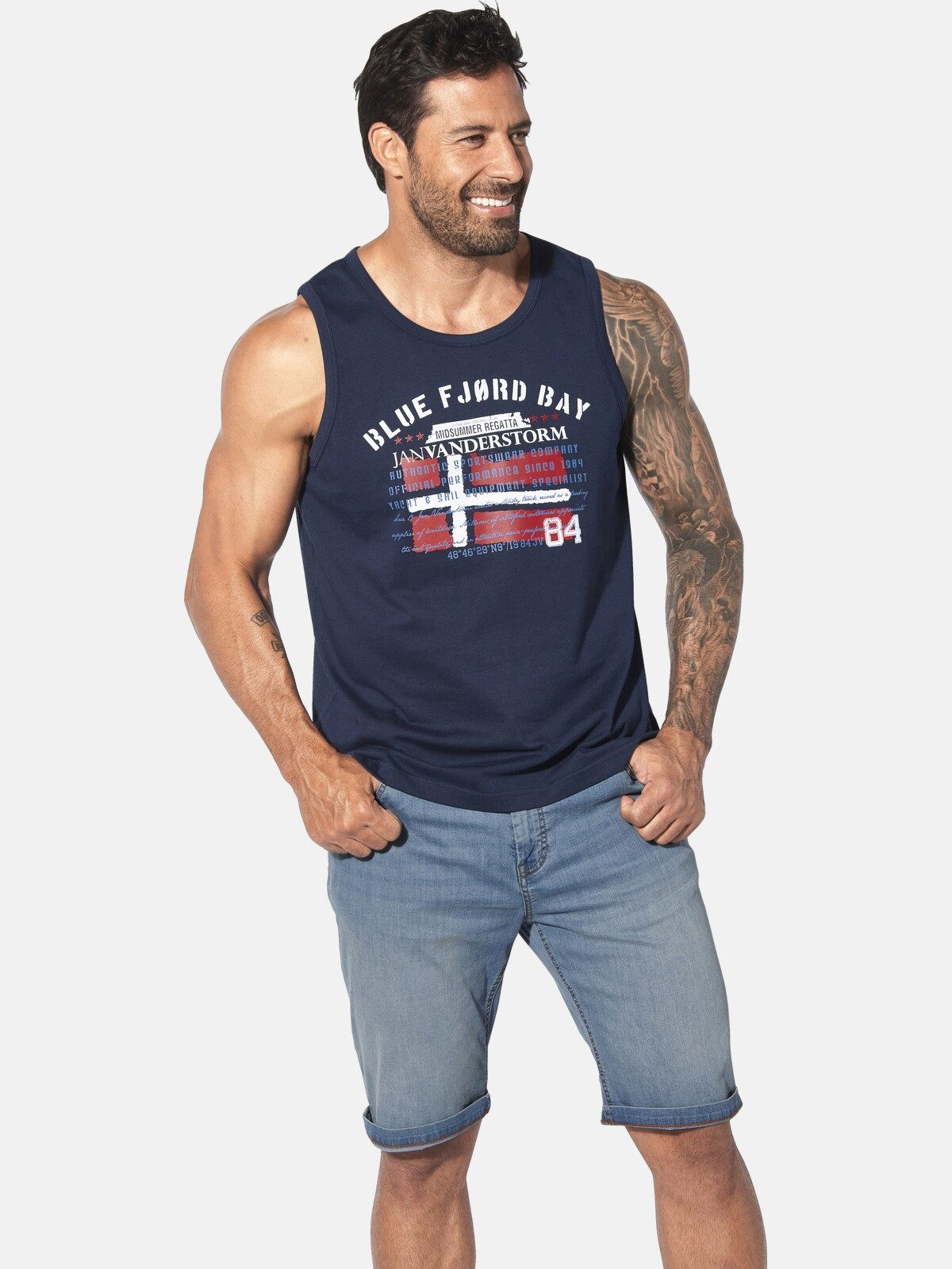 Jan Vanderstorm Muskelshirt OLOF aus weichem günstig online kaufen