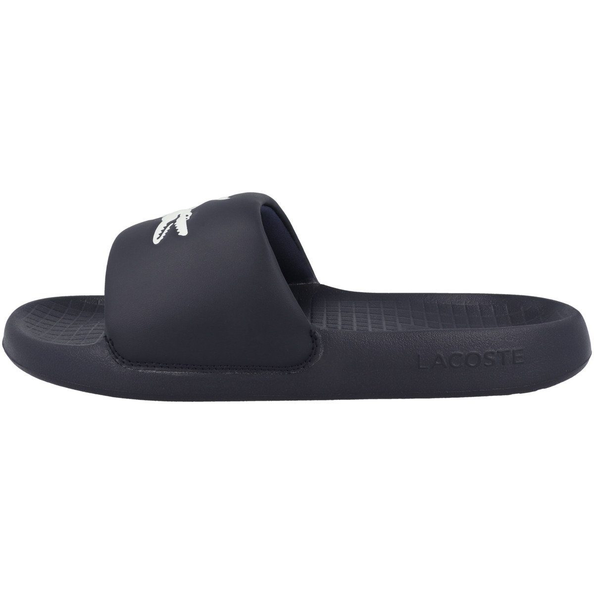 Lacoste Serve Slide 1.0 123 1 CMA Herren Badepantolette dunkelblau