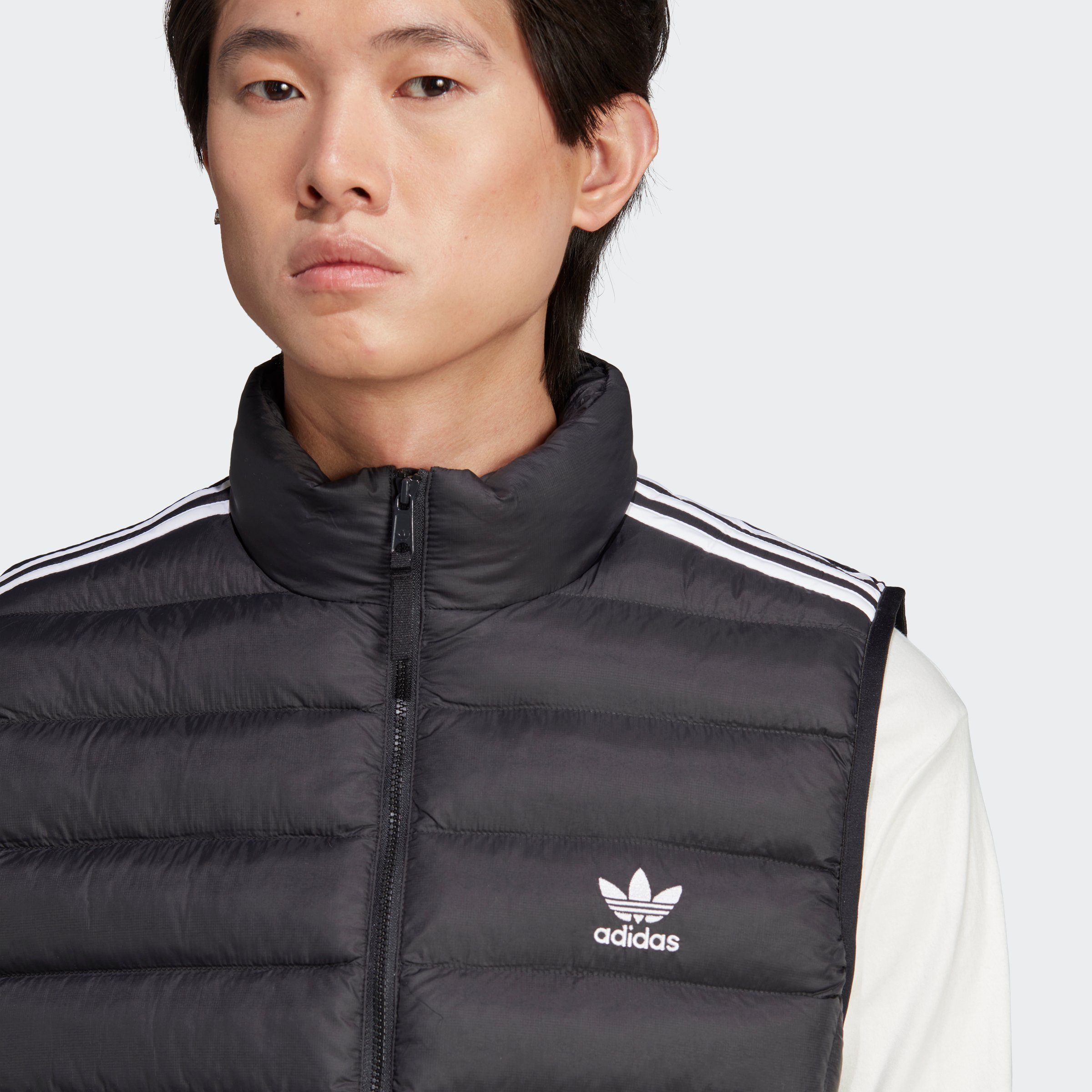 VEST Shirtweste BLACK/WHITE Originals adidas PADDED