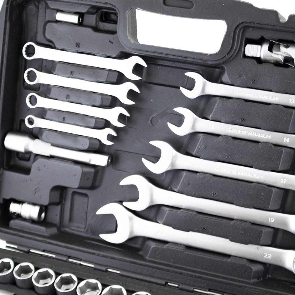 Bituxx Ratsche Ratschenkoffer 82tlg. (MS-13373, 82 St., Ratschen, Secknüsse, Bithalter, Bitstecknüsse)