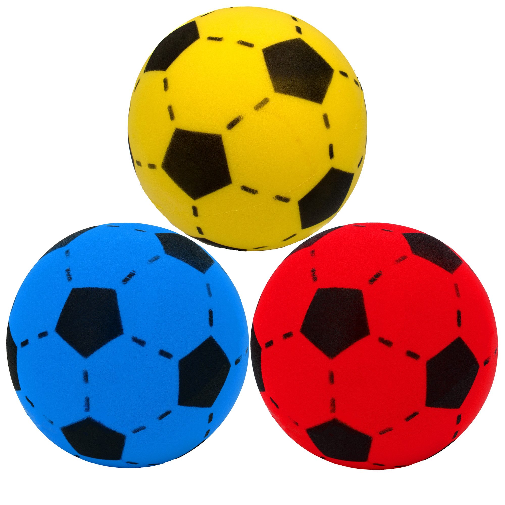 Softball Kyto weicher Ball Softball Gelb Schaumstoffball Kinder 20cm