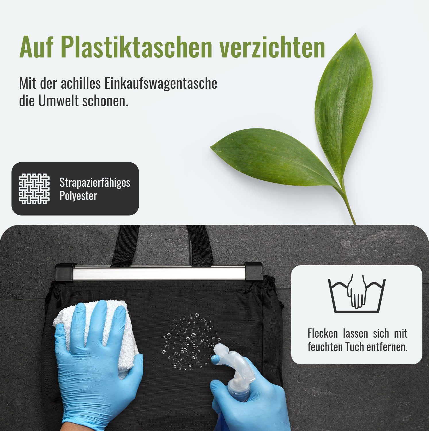 achilles Einkaufsbeutel Easy-Carrier Einkaufswagentasche mit Kühlfunktion u günstig online kaufen