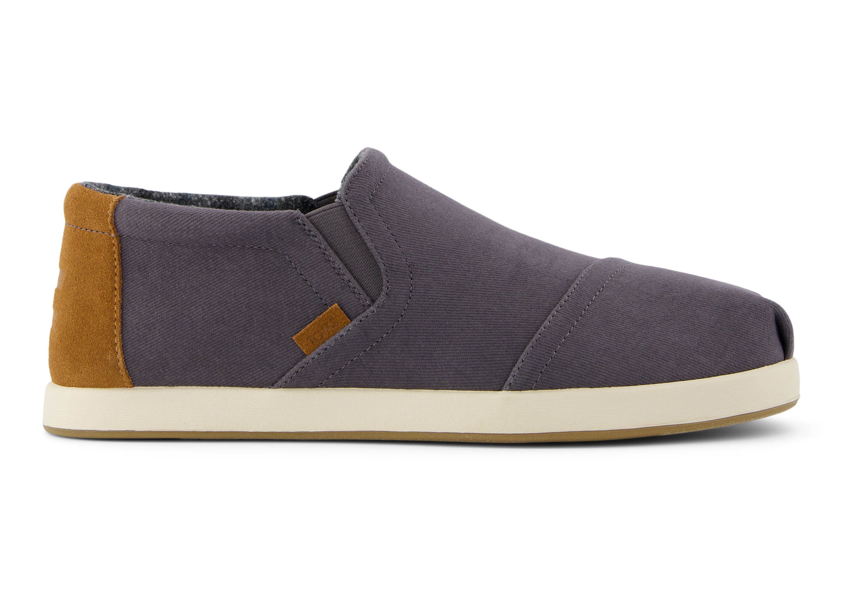 TOMS ALP FWD MID Navy Vintage Twill Slipper