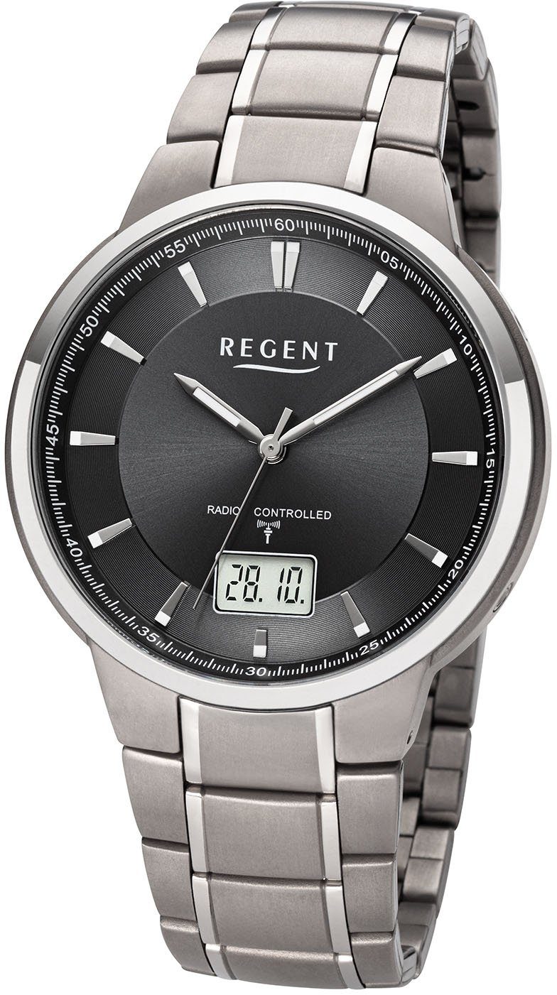 - schwarz Regent FR269 1912.90.95 Funkuhr