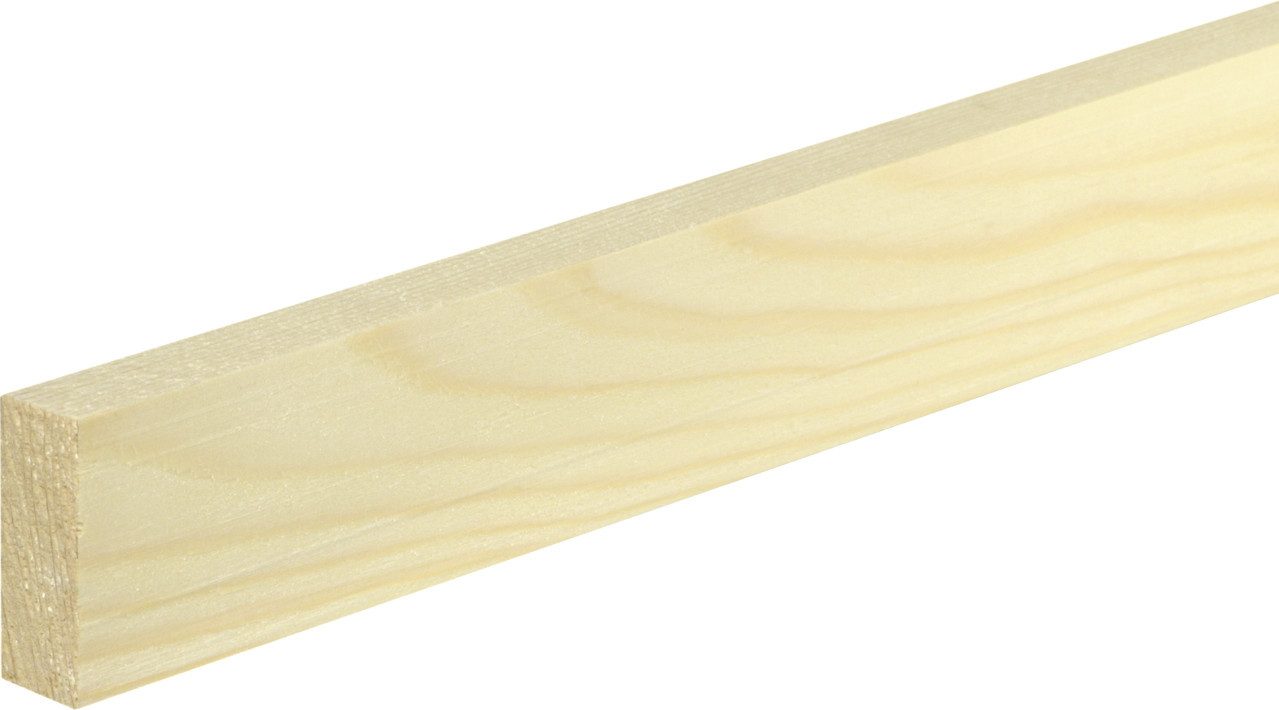 FN Neuhofer Abschlussleiste FN Neuhofer Flachleiste 100 cm 46 x 19 mm, Holz