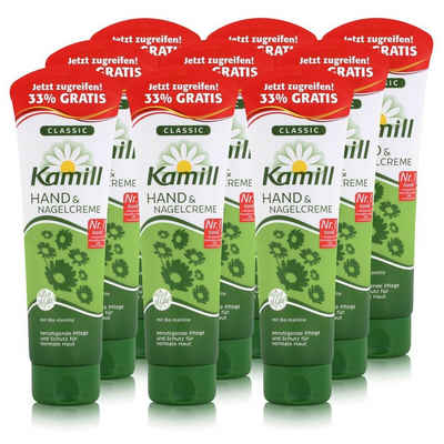 Kamill Hautcreme Kamill Hand & Nagelcreme Classic 133 ml - mit natürlicher Kamille (9er