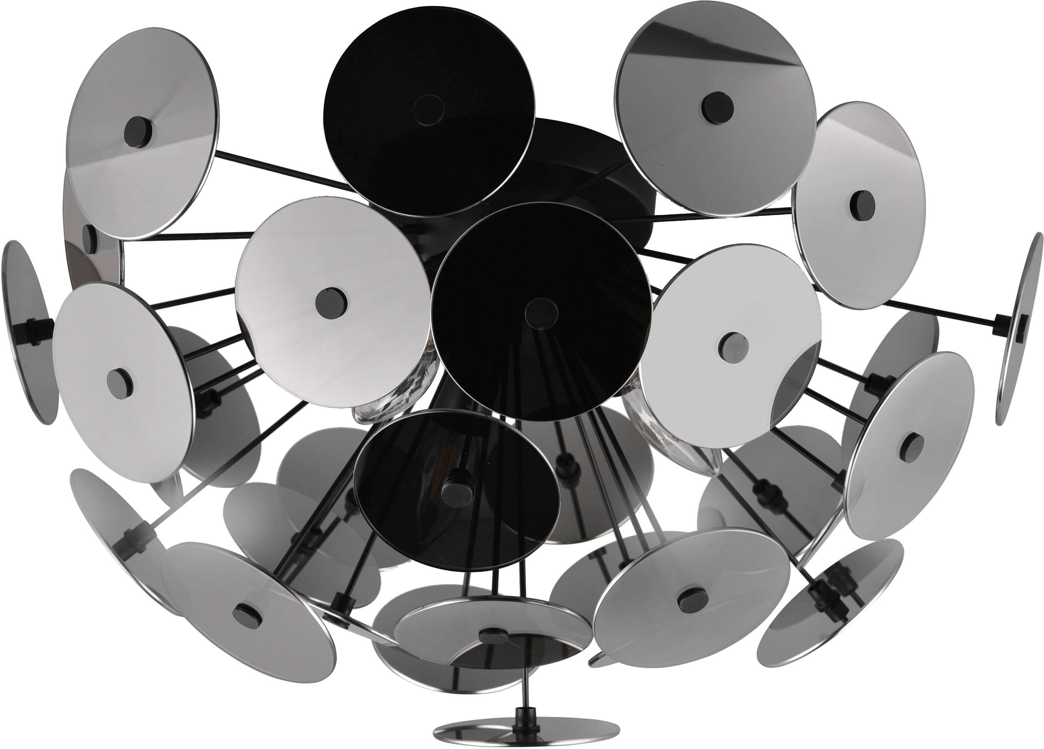 TRIO Leuchten Deckenleuchte Discalgo, ohne Leuchtmittel, Deckenlampe günstig online kaufen