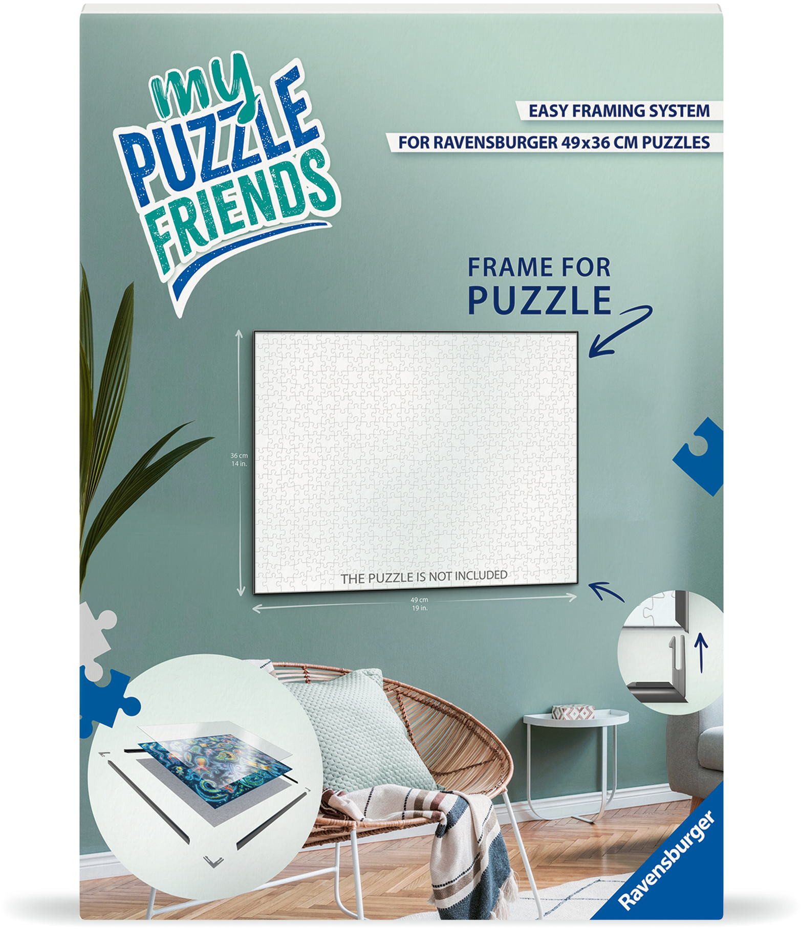 Ravensburger Puzzle Puzzle Zubehör Rahmen weiß günstig online kaufen