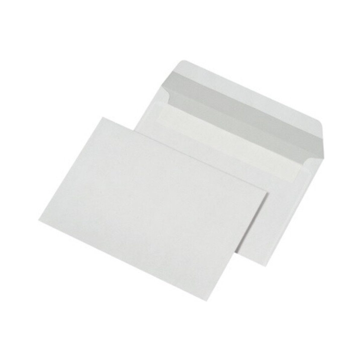 mayer-network GmbH Briefumschlag 100 Briefumschläge / Din B6 / haftklebend / 125X176mm