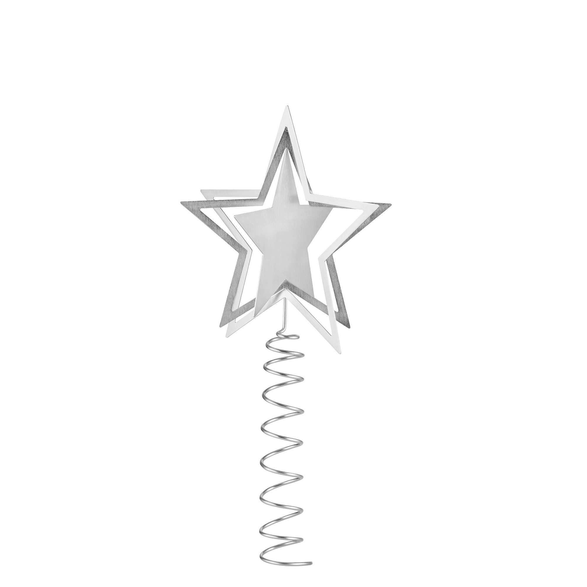 blomus Christbaumspitze Weihnachtsbaumspitze -KITAI- Weihnachtsstern: modernes Design, mundgeblasene Handkugel