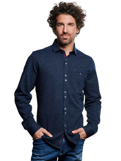 Engbers Langarmhemd »Langarm-Hemd gemustert«