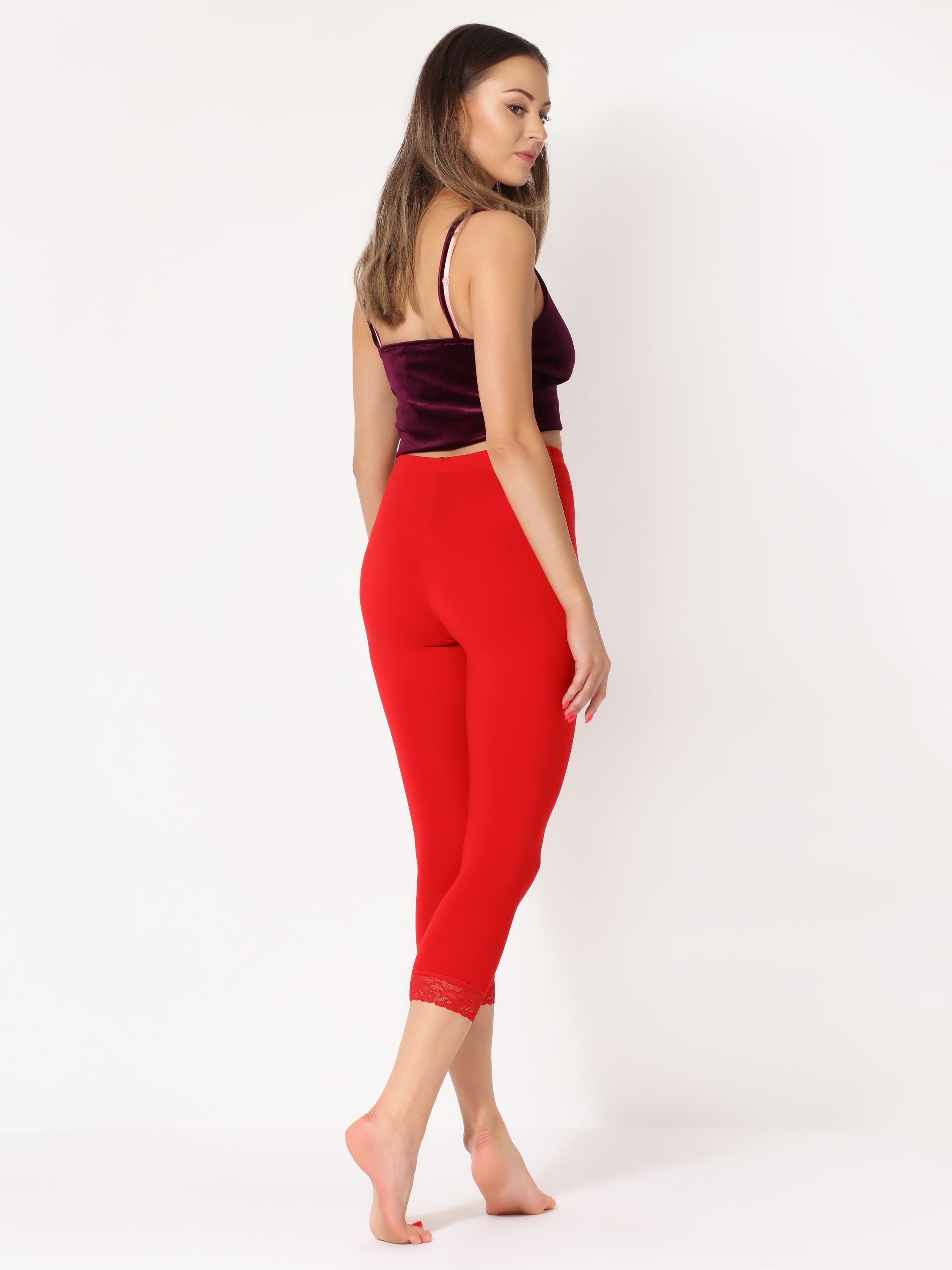 Merry Style Leggings Damen 3/4 Capri günstig online kaufen