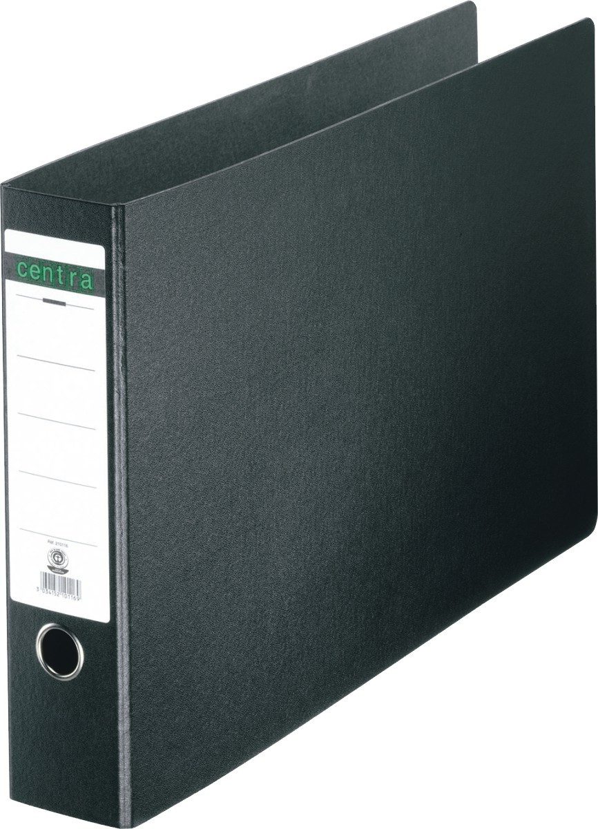 Centra Aktenordner Ordner Hartpappe A3quer 75mm schwarz
