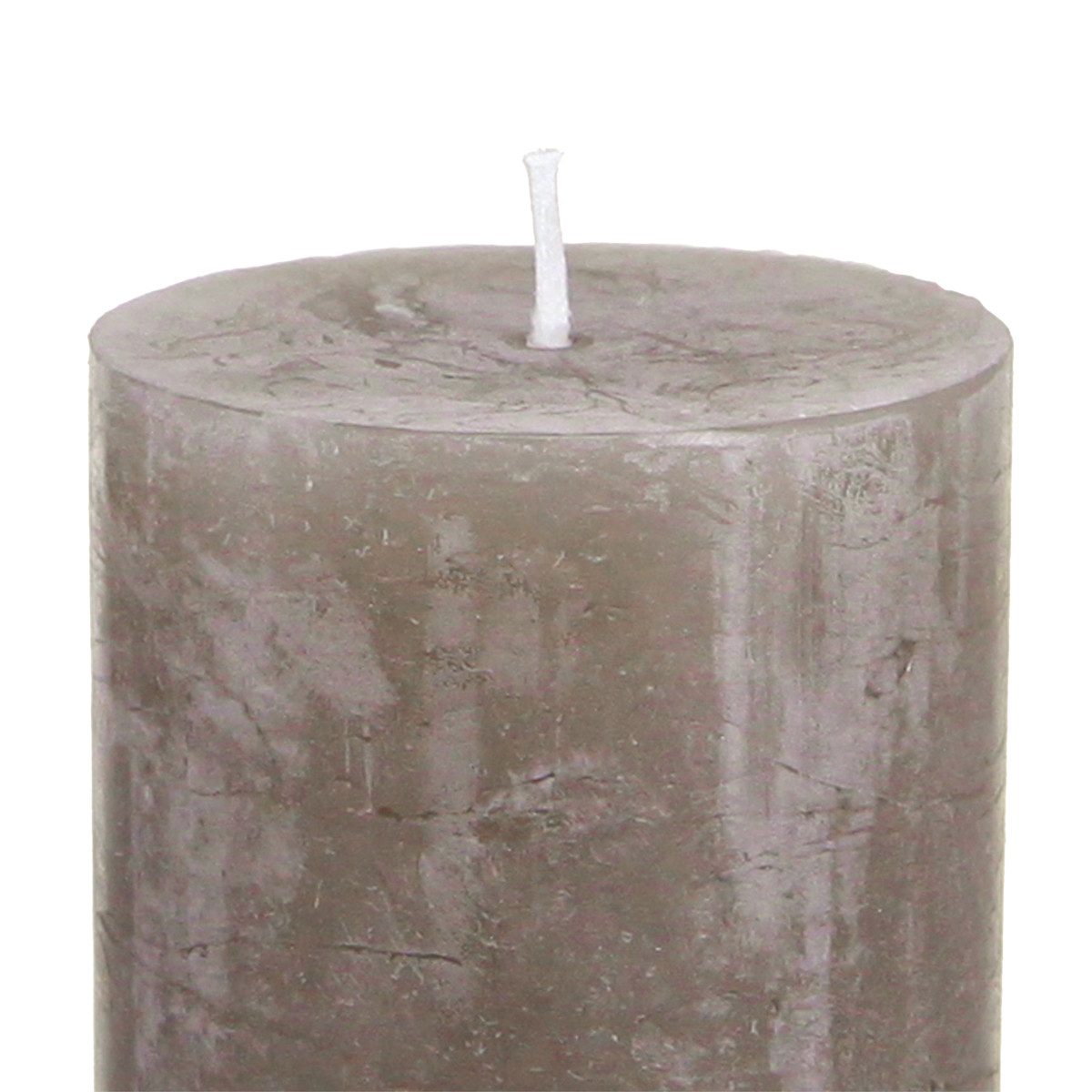 Florists Products Stumpenkerze Rustikale Deko-Stumpenkerzen mit strukturierter, 4 Stück