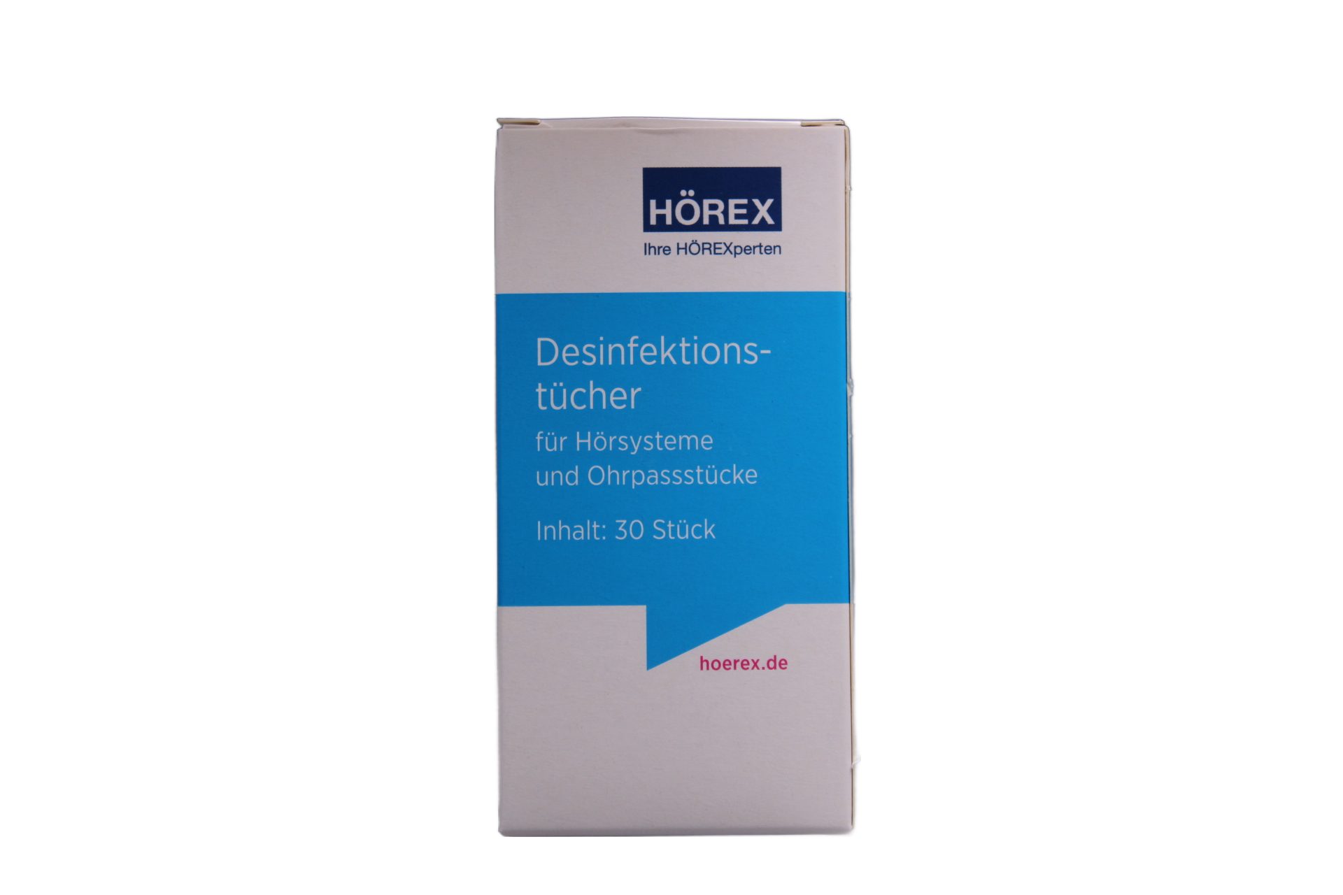Hörex Hinter-dem-Ohr-Hörgerät Hörgeräte Reinigungstücher von Hörex 60 Stück, Reinigungstücher