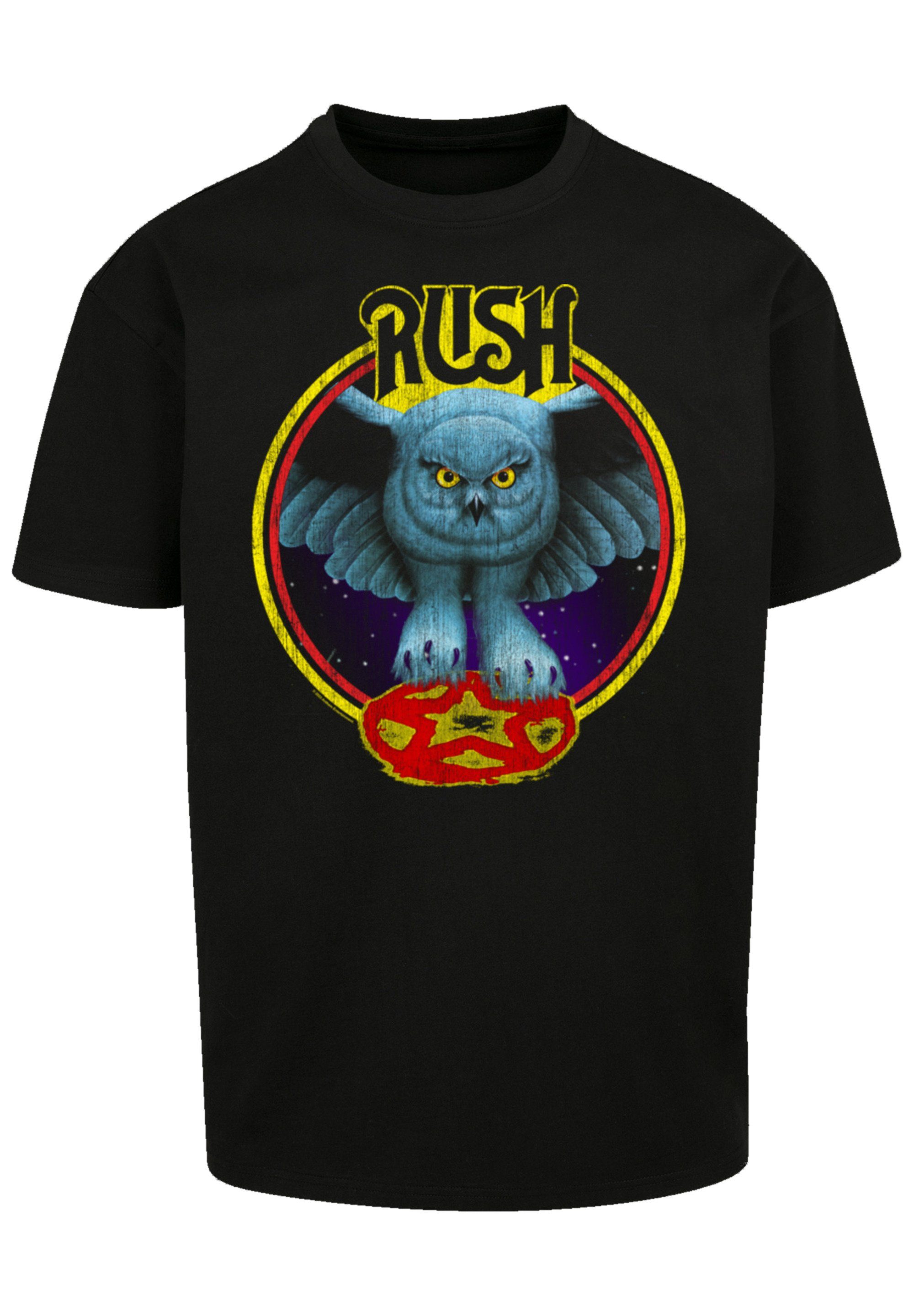 F4NT4STIC T-Shirt Rush Qualität By Rock Night schwarz Band Circle Premium Fly