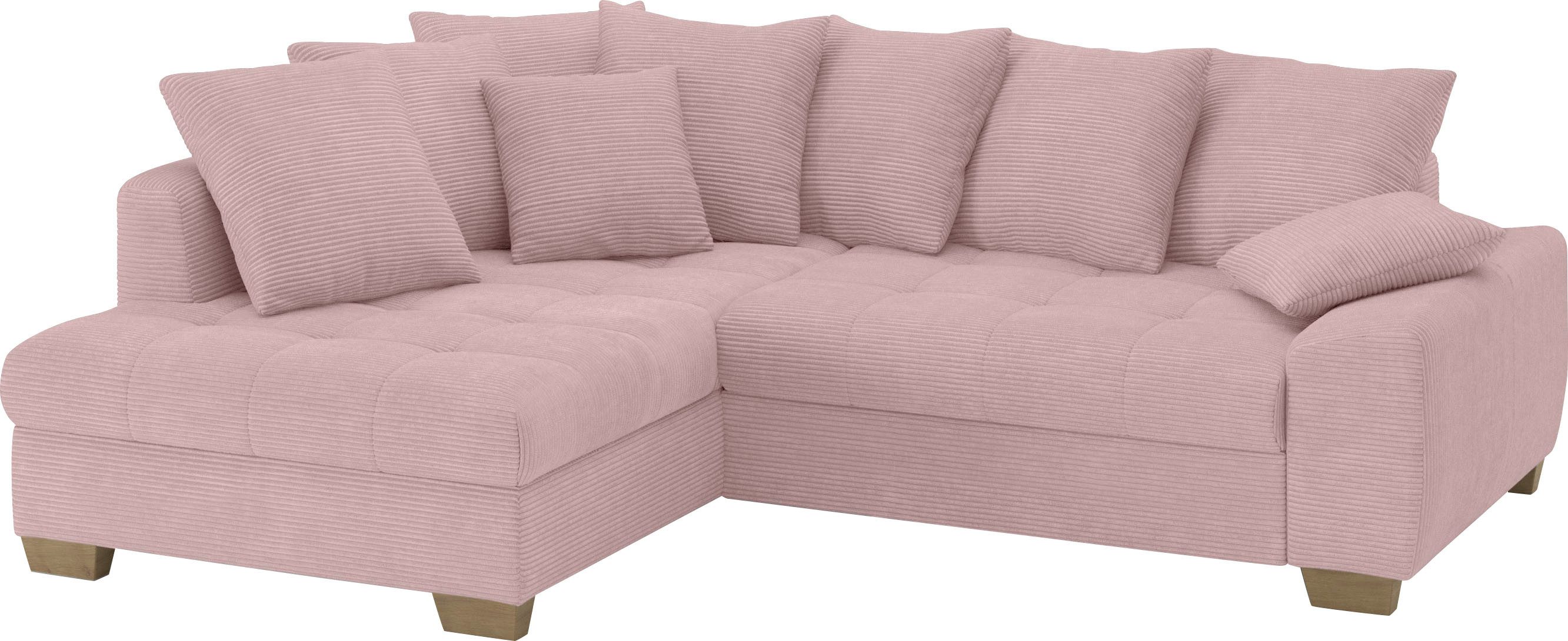 Mr. Couch Ecksofa "Nikita II, L-Form, bis 140kg pro Sitzplatz belastbar", m günstig online kaufen