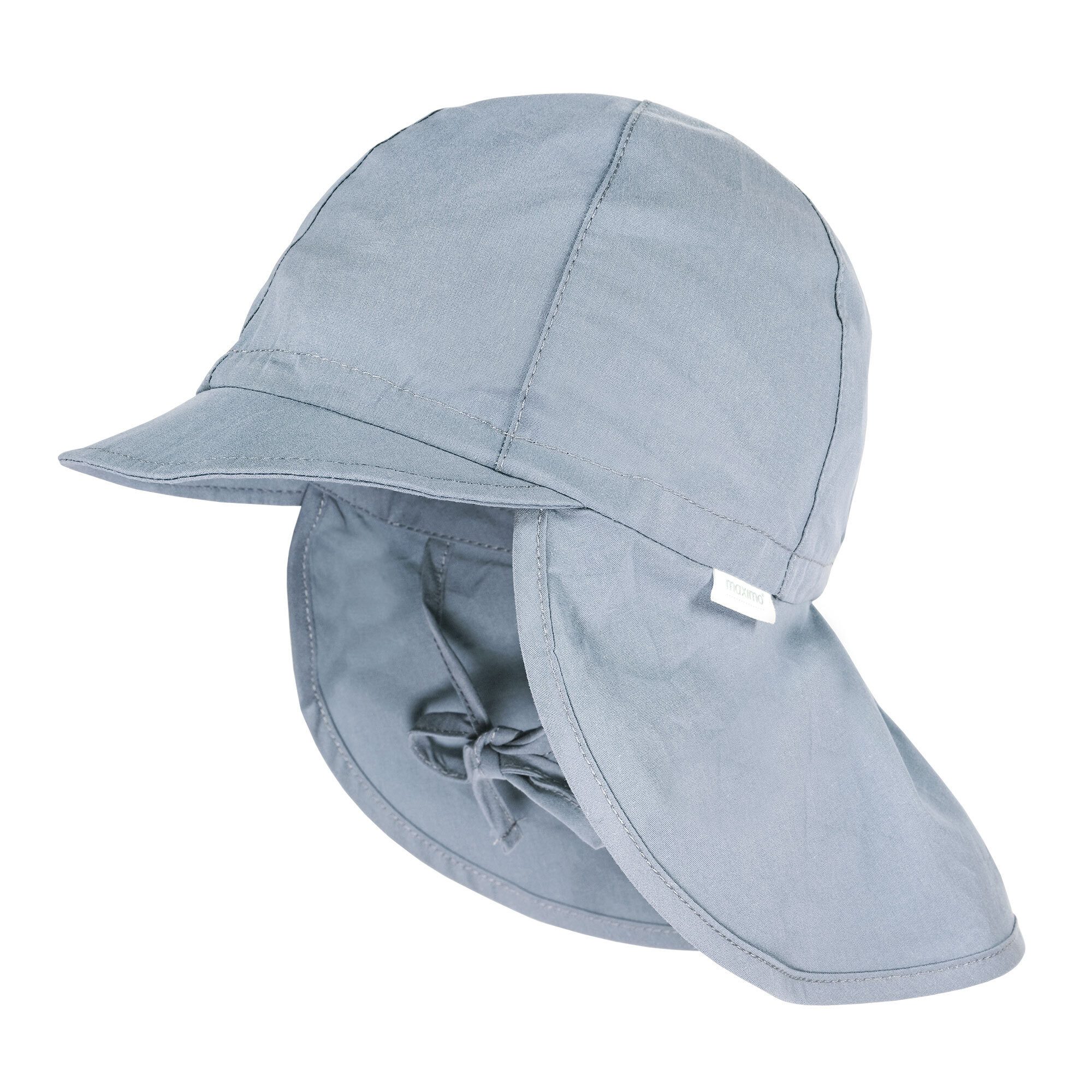 MAXIMO Schirmmütze MINI BOY-Schildmütze Nackenschutz, UV (1-St) Popeline