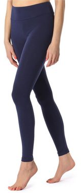 Merry Style Leggings Damen Tights Lange Sporthose MS10-221 (1-tlg) aus Viskose, elastischer Bund