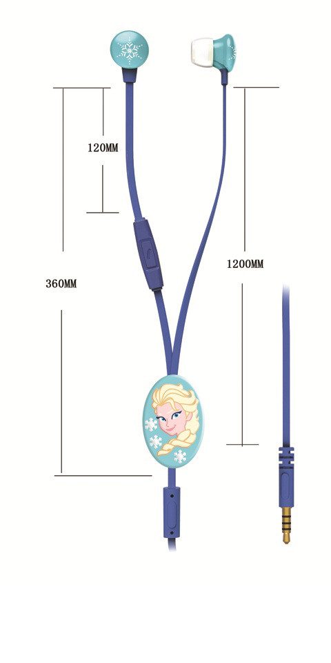 Lexibook® HP006FZ Frozen Eiskönigin Kinder-Kopfhörer (Frozen - die Eiskönigin)