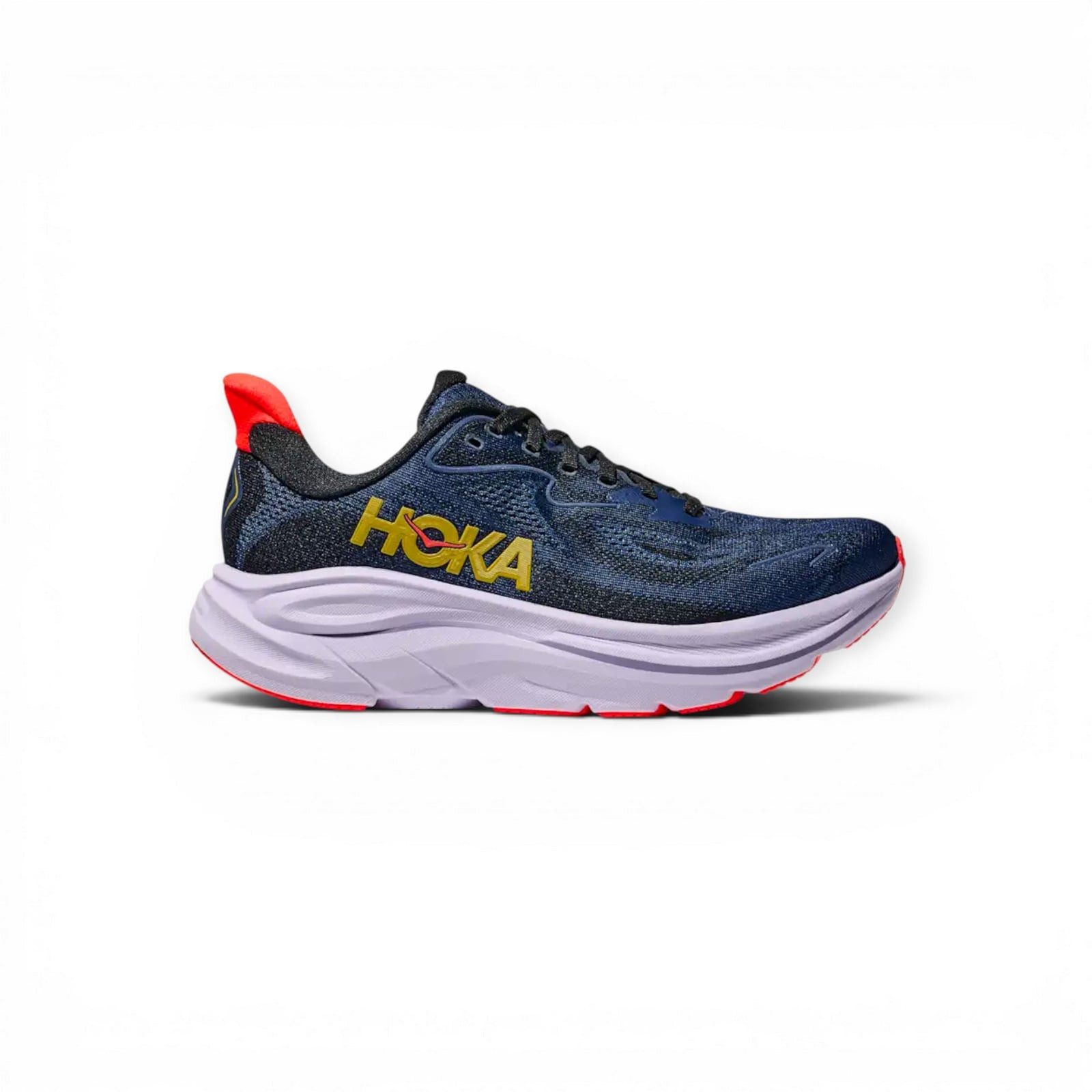 Hoka One One Clifton 10 (Dämpfung) nachtblau/rot Damen Laufschuh