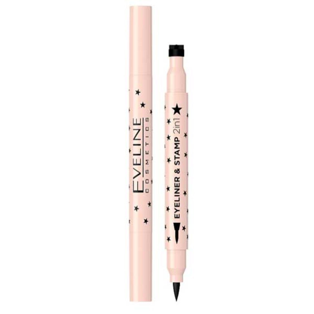 Eveline Cosmetics Eyeliner Eyeliner & Stempelstift 2in1 01 Herz