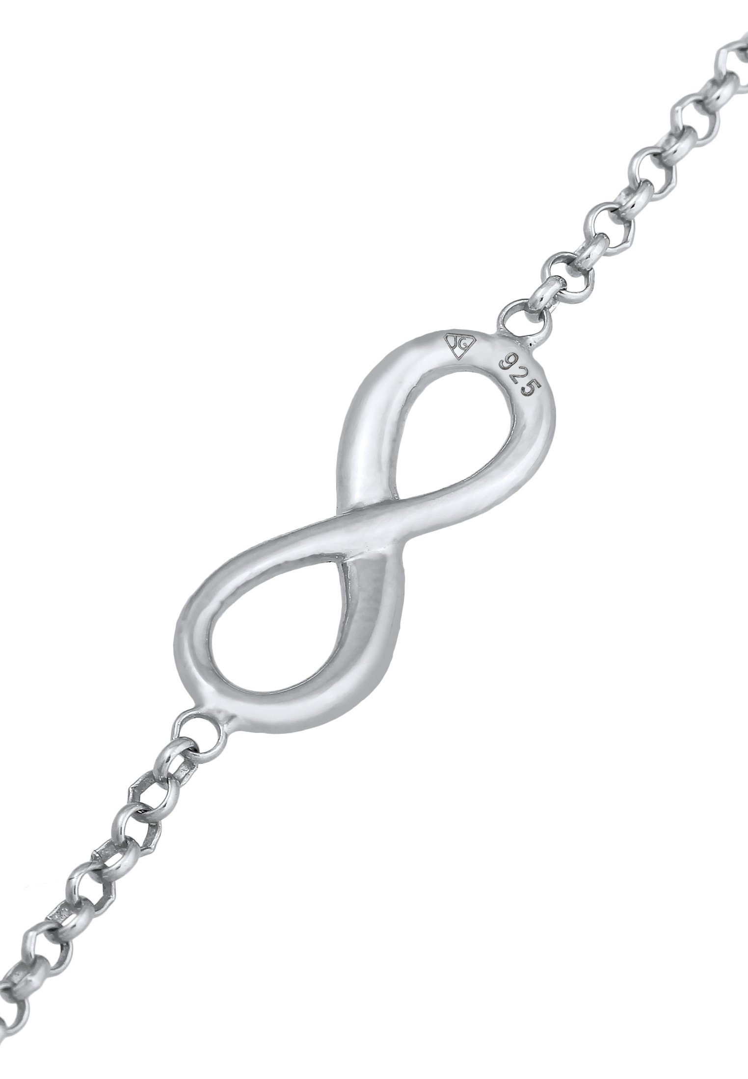 Elli Armband Infinity Unendlich Zeichen Silber 925 Mondstein