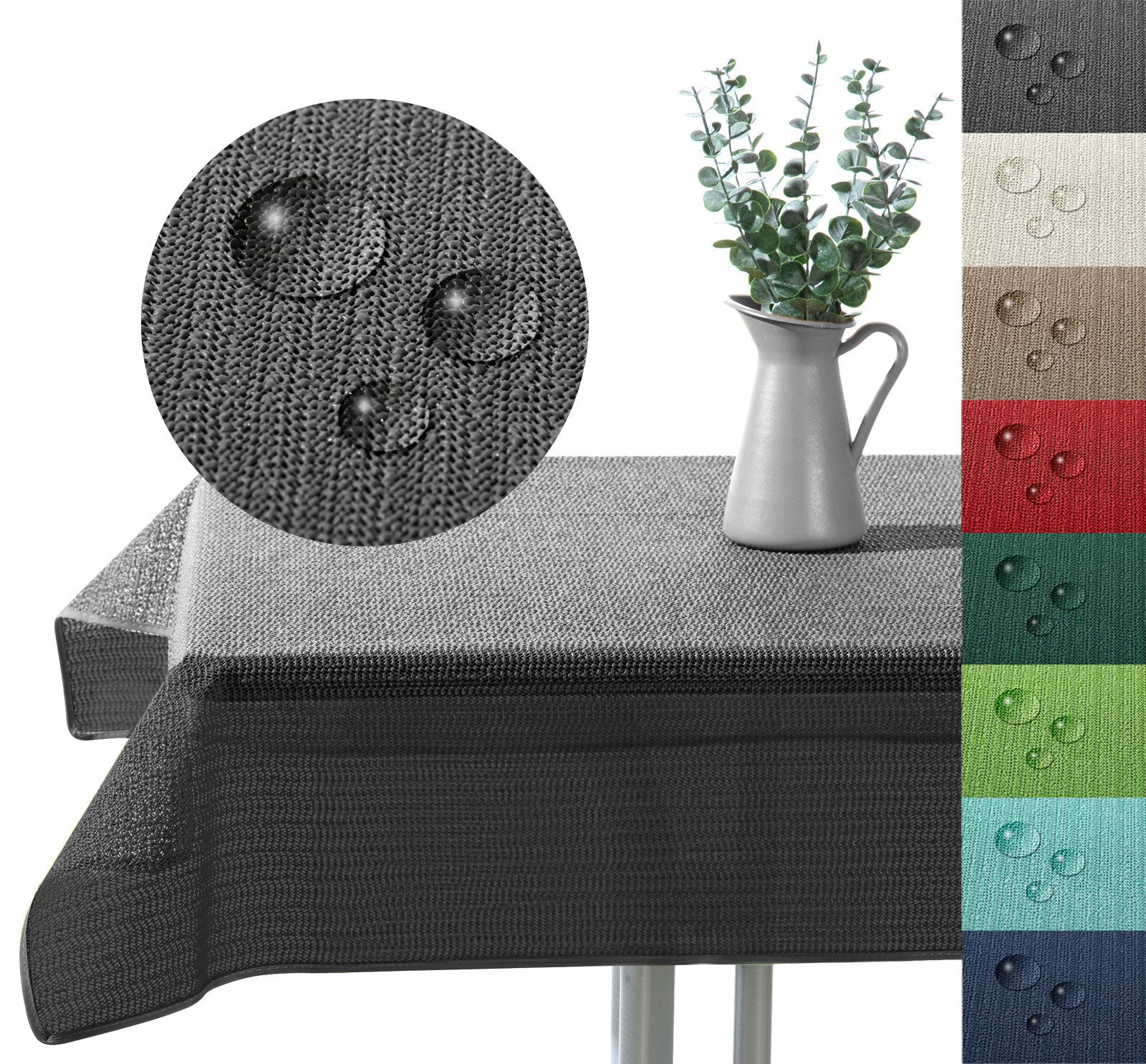 heimtexland Gartentischdecke Outdoor Tischdecke Garten Balkon Camping Tisch günstig online kaufen