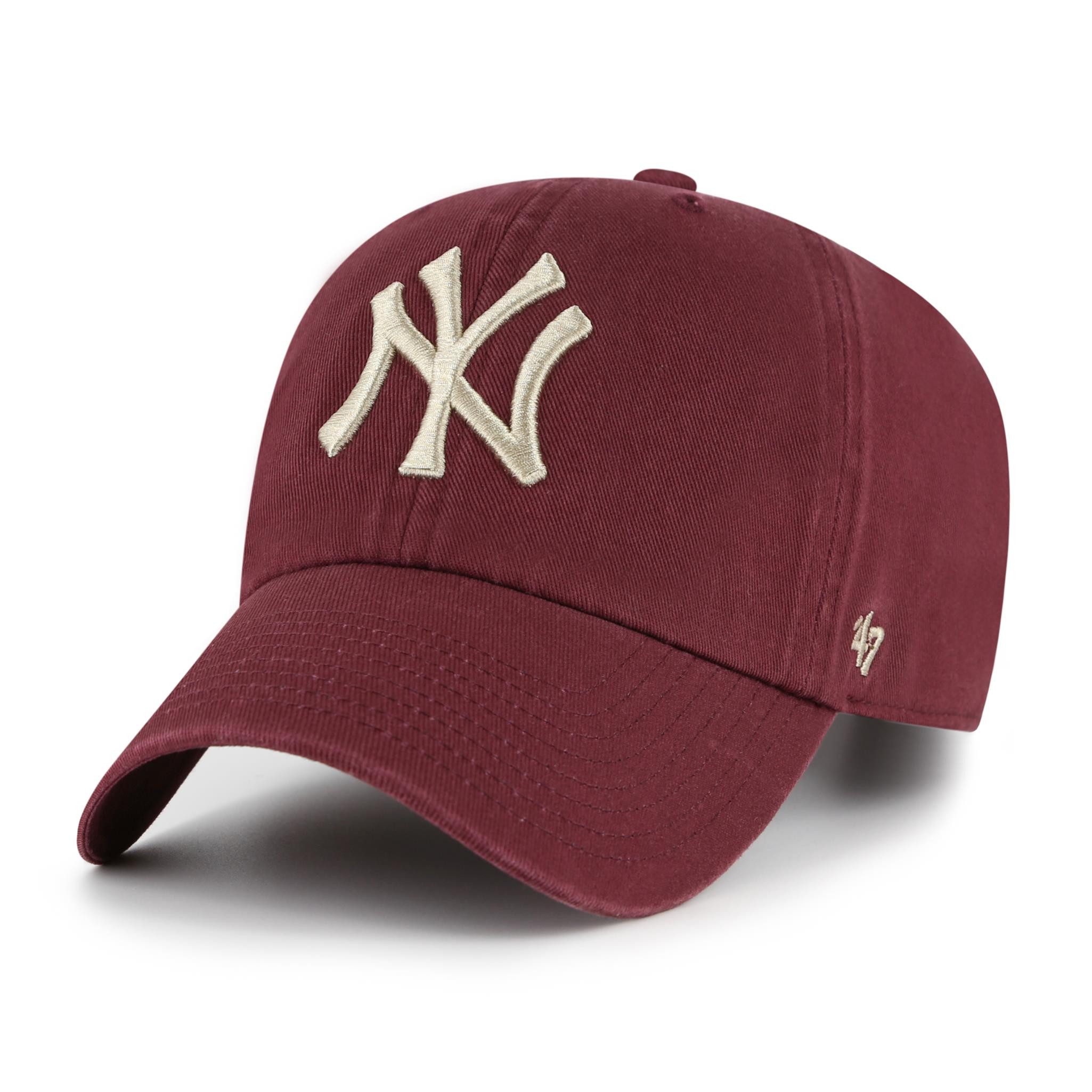 '47 Brand Baseball Cap '47 Brand MLB New York Yankees '47 CLEAN UP Cap (Basecap, Basecap, Clean Up Cap)