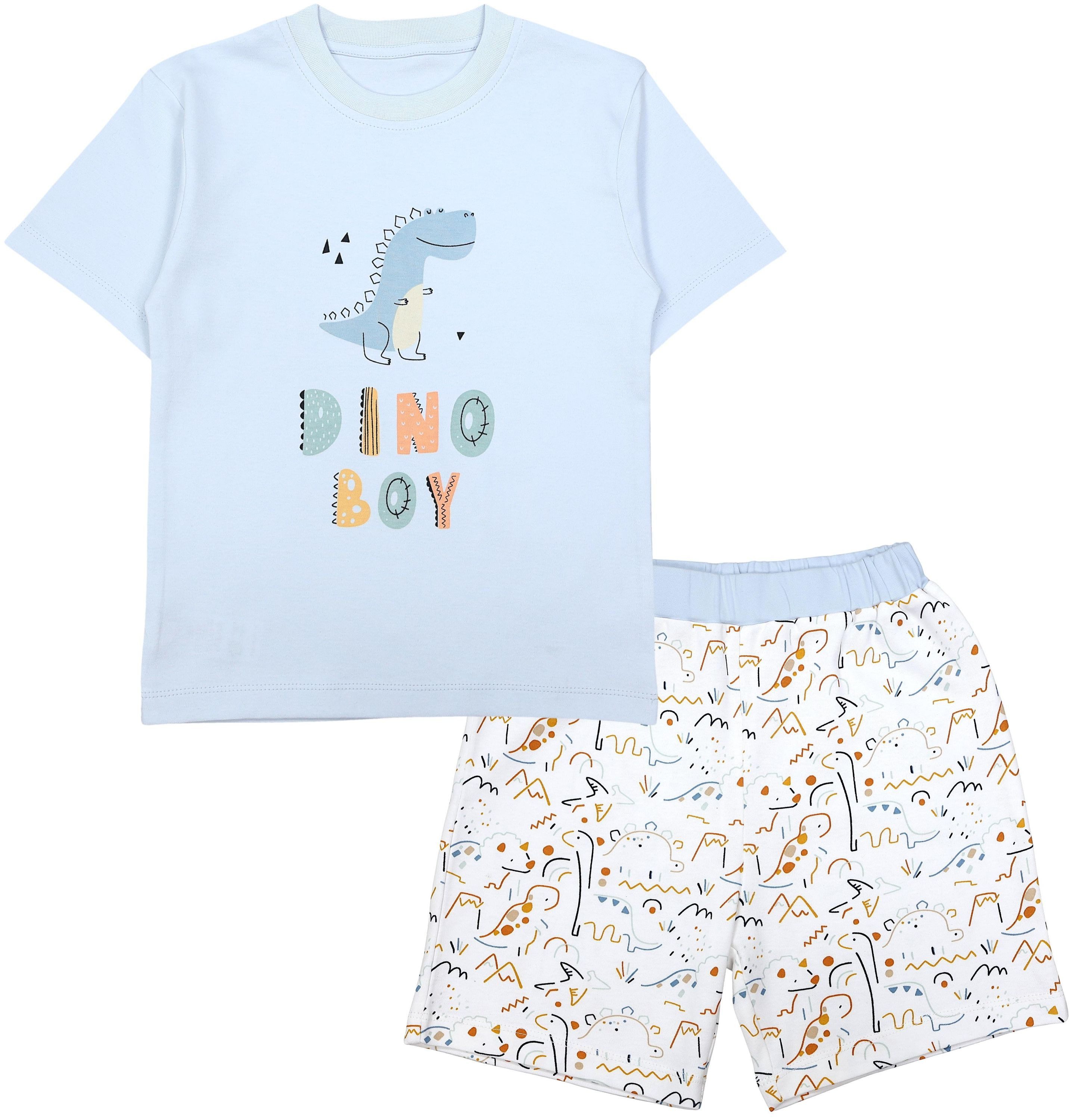 TupTam Schlafanzug Kinder Jungen Pyjama Schlafanzug Set Kurzarm 2-teilig Sommer