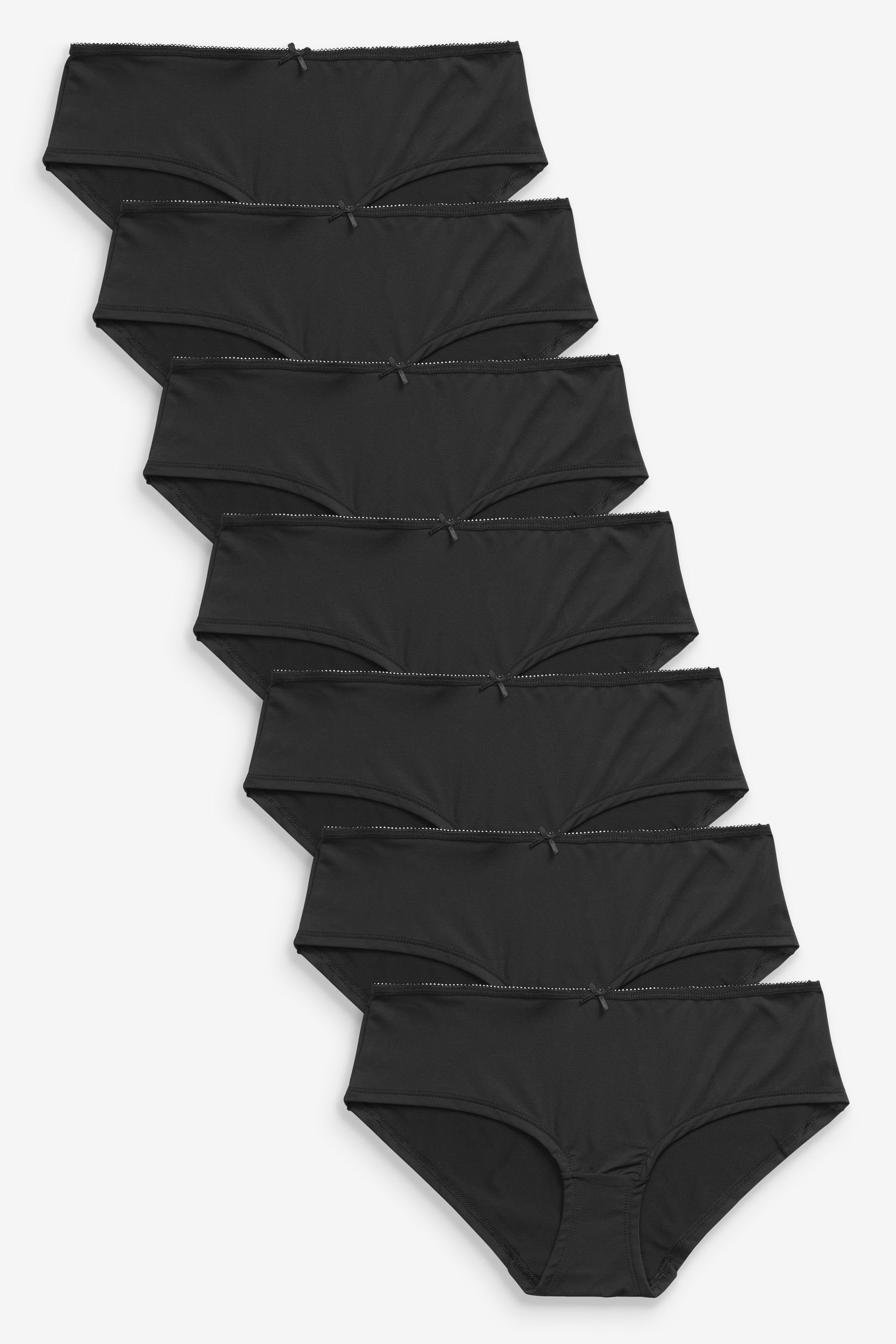 Brasilslip Short-Slips aus Mikrofasern im 7er-Pack