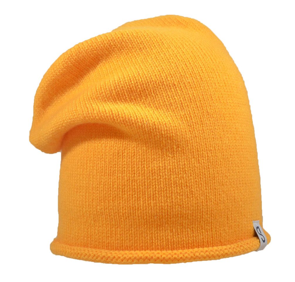 hammecenter Beanie Kaschmir Beanie mit Rollrand gestrickt in Deutschland