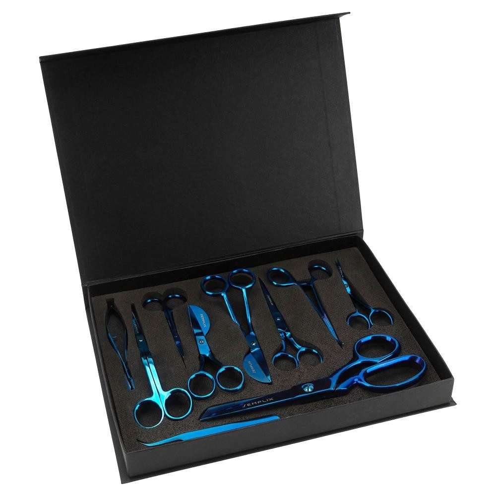 Semplix Stoffscheren - Set - Schneider-, Applikations- & Stickscheren