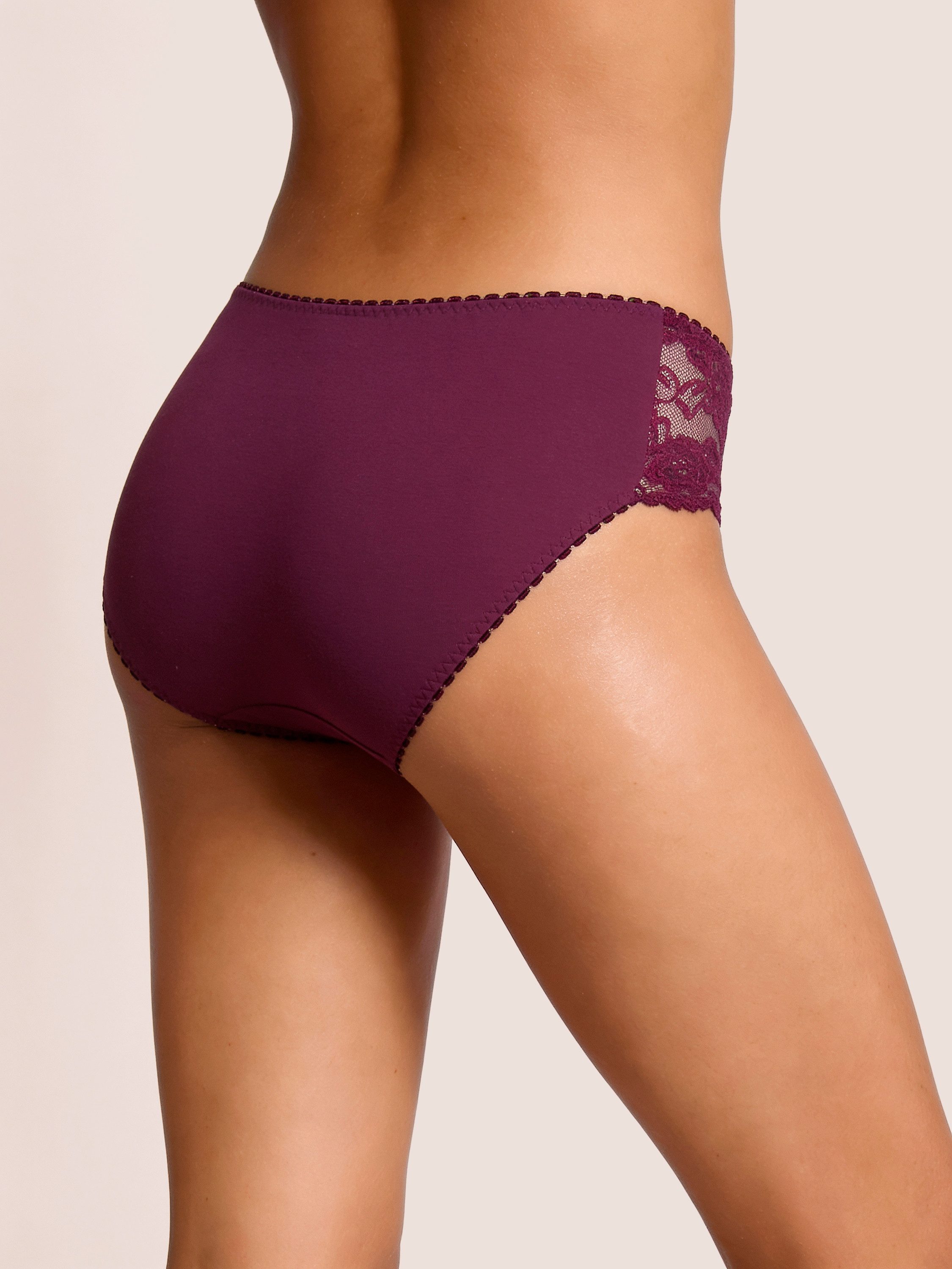 petite fleur by Lascana Hüftslip (3er-Pack) aus elastischer Baumwoll-Qualität – Bild 5 von 5