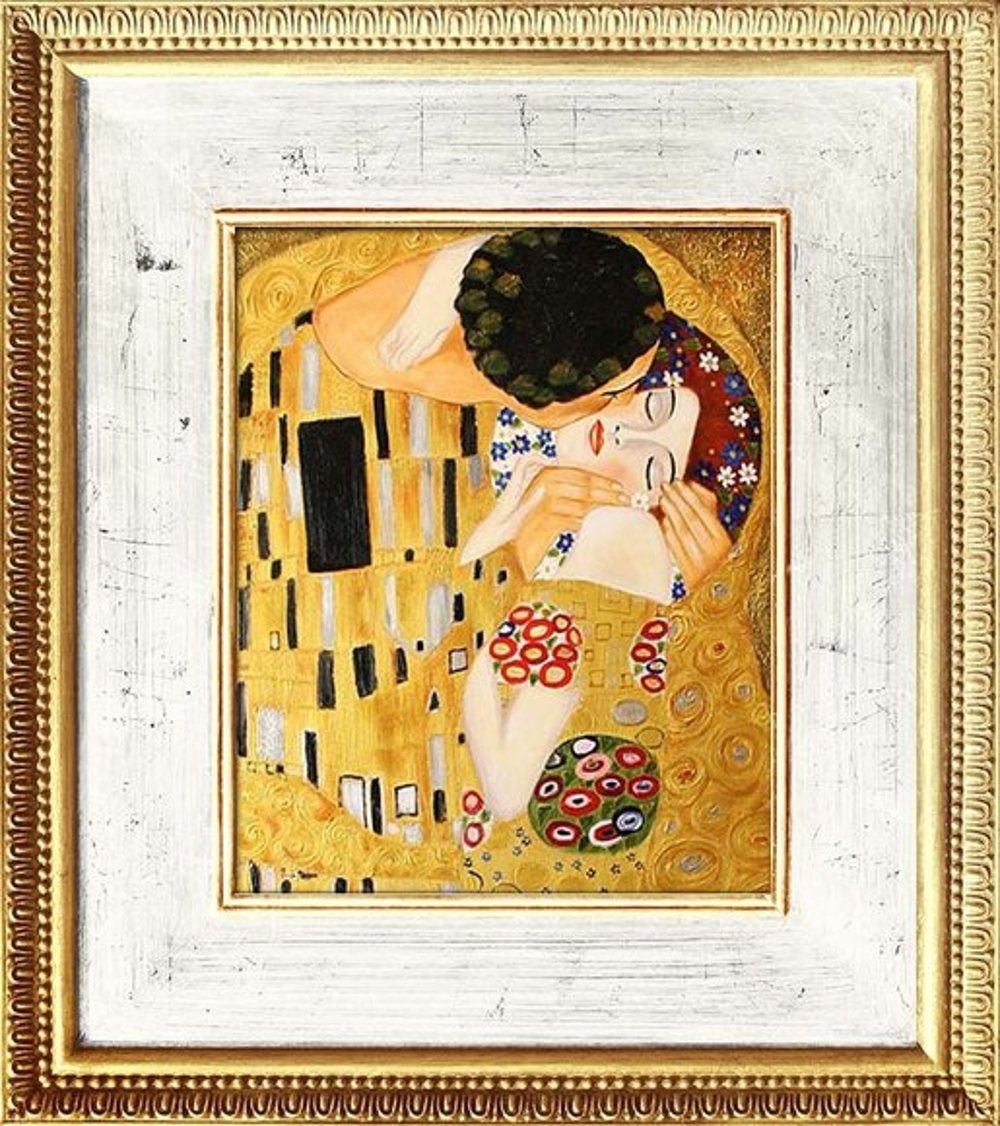 Unikat, JVmoebel Bild Gemälde Klimt jedes »G93993«, Gustav ein handgearbeitet