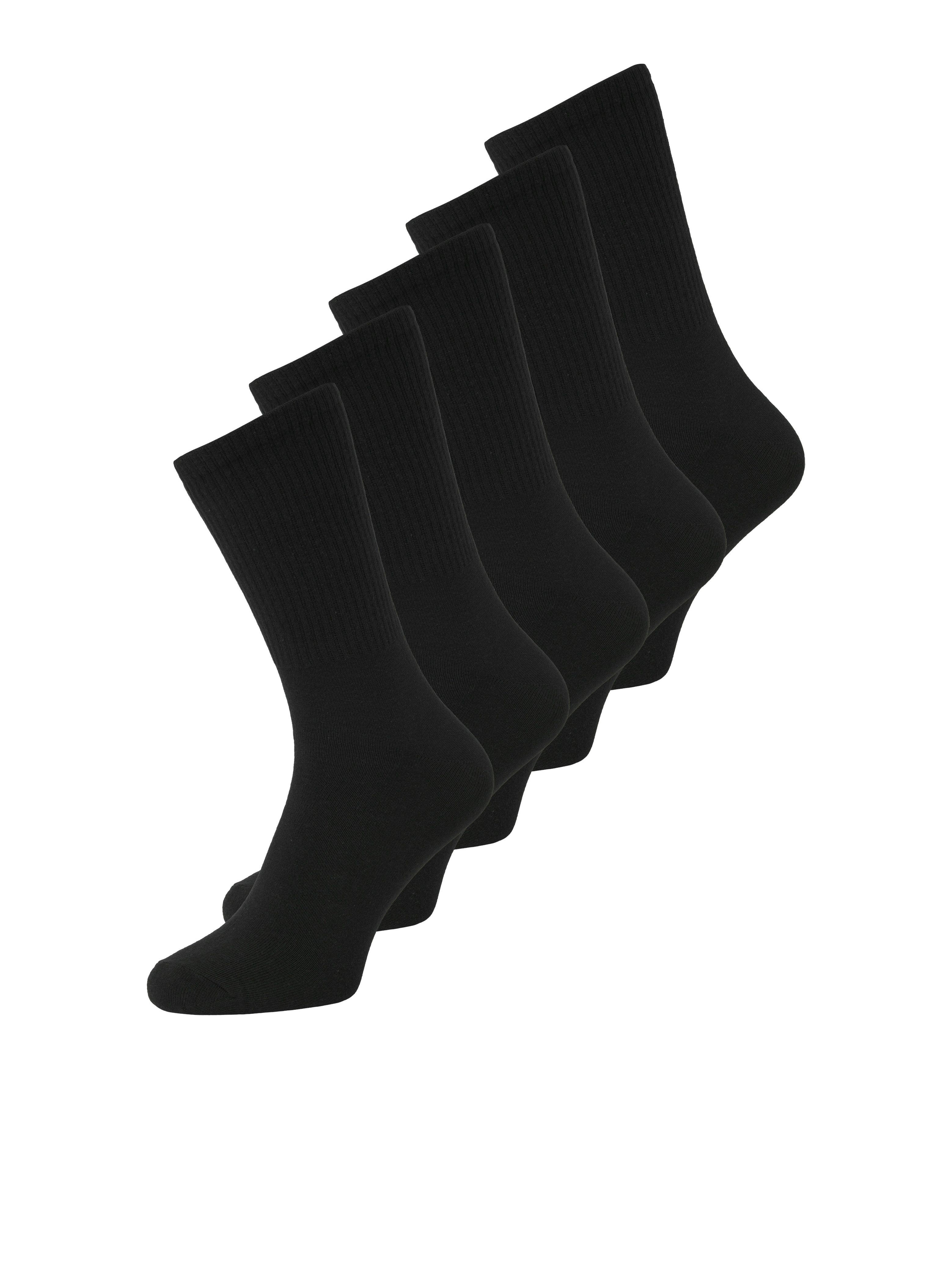 Jack & Jones Tennissocken JACBASIC TENNIS SOCK 5 PACK (Packung, 5-Paar) Baumwollmischung, Einheitsgröße