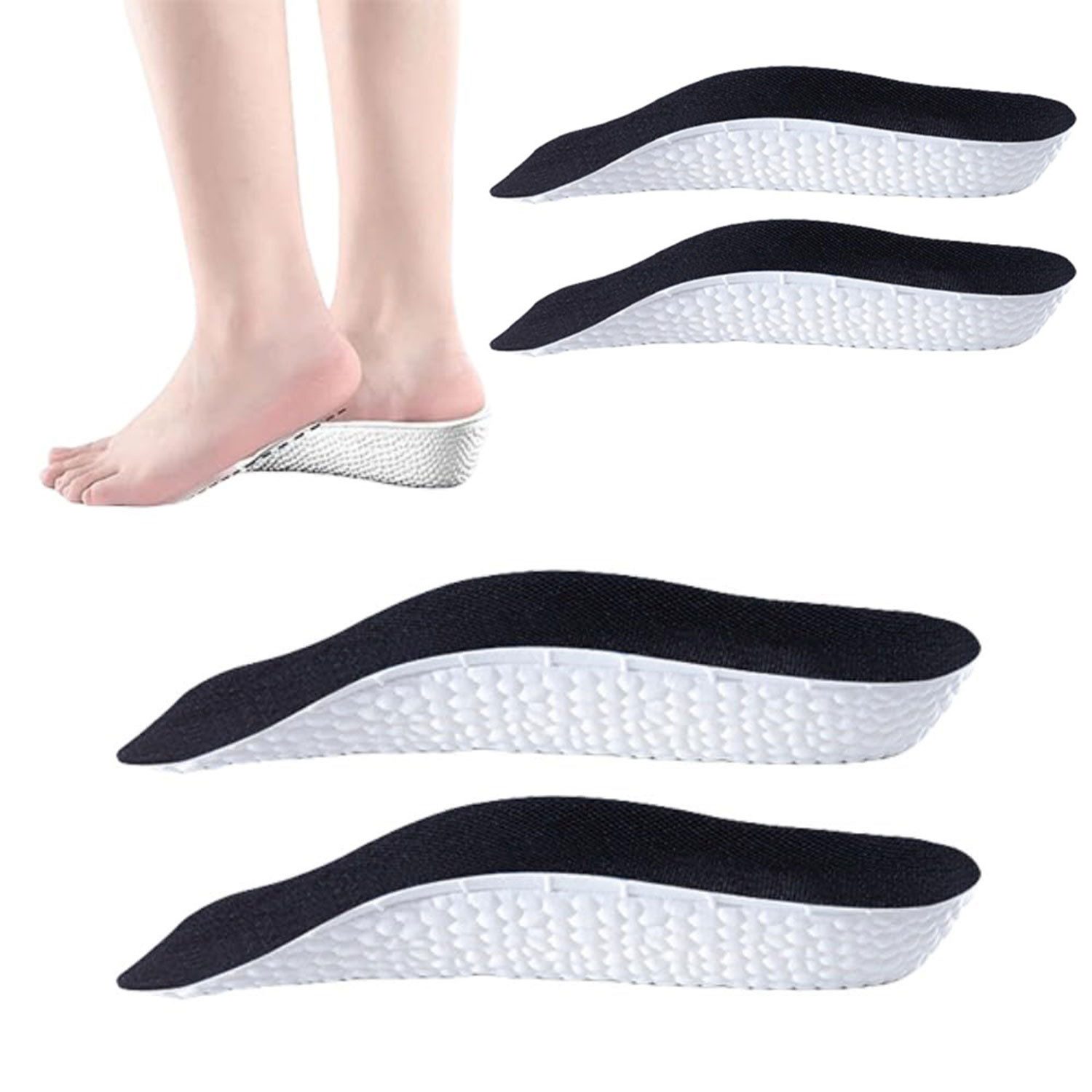 MAGICSHE Einlegesohlen 2 Stück Arch Support Orthopedic High Pads