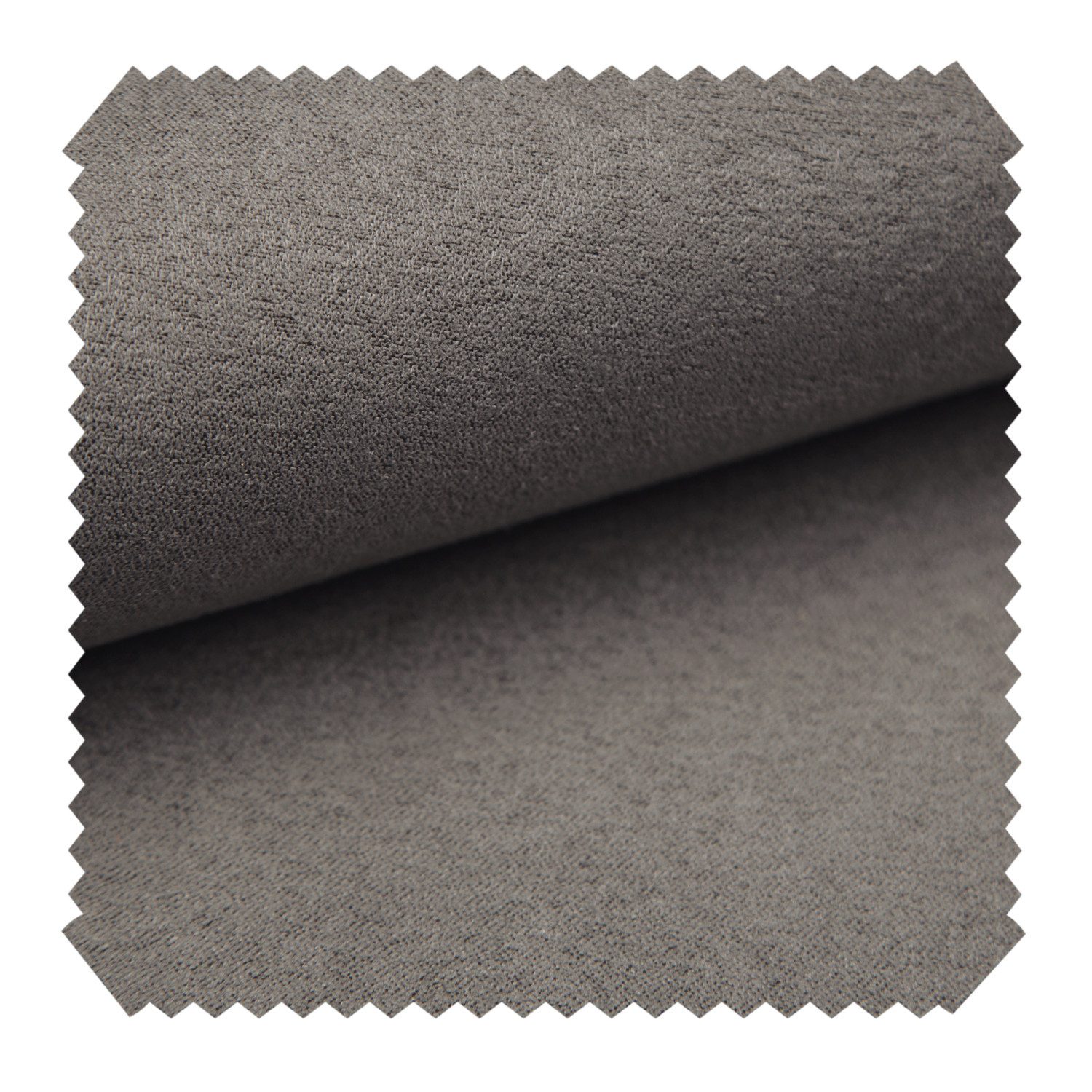 novely® Stoff ALPEN Polsterstoff im Wildleder-Look - Velours-Microfaser-Möbelstoff, Robust, Wasserfest, Samtweich, Meterware, 1lfm